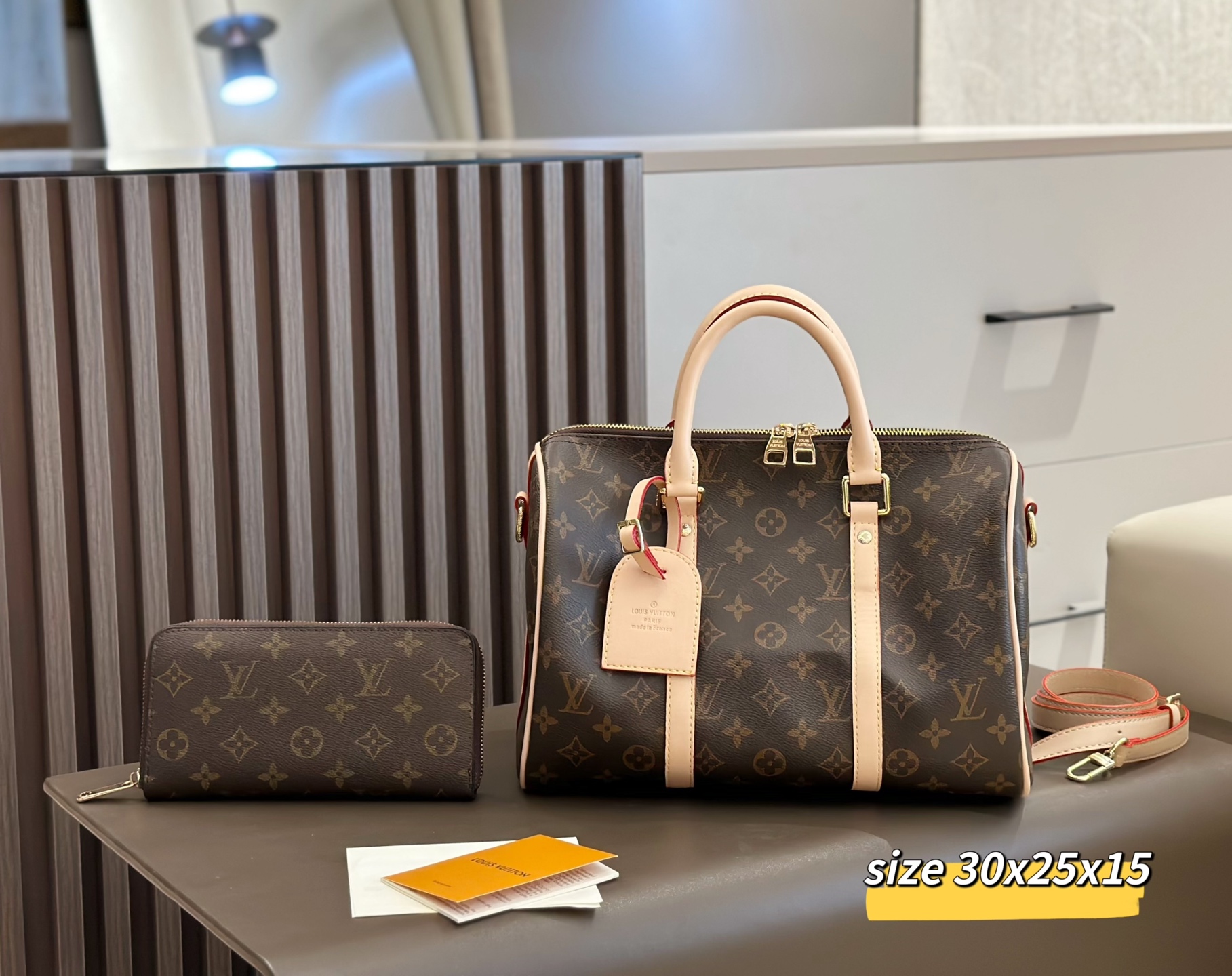 Two-piece set combination bags - LV shoulder crossbody bag