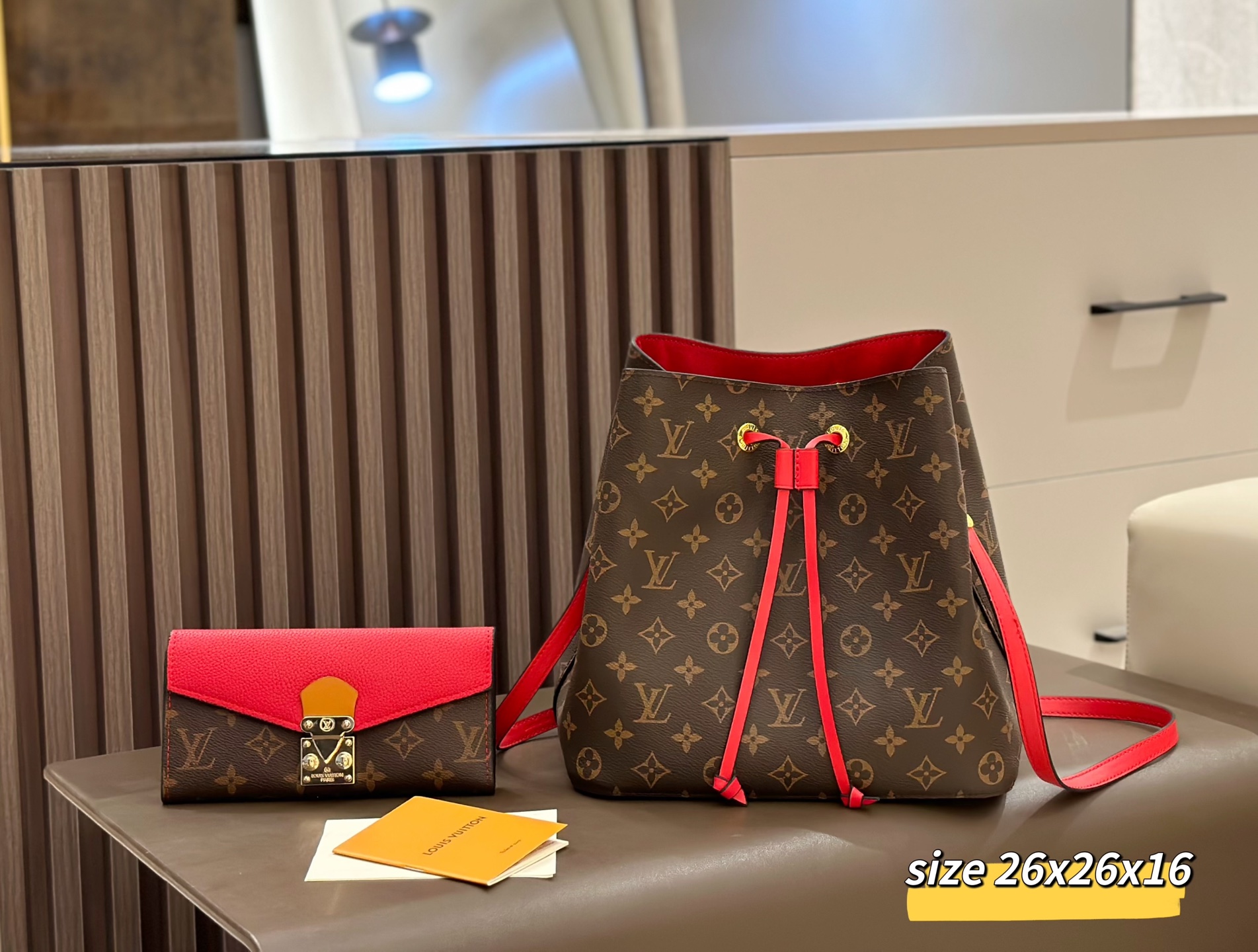Two-piece set combination bags - LV shoulder crossbody bag