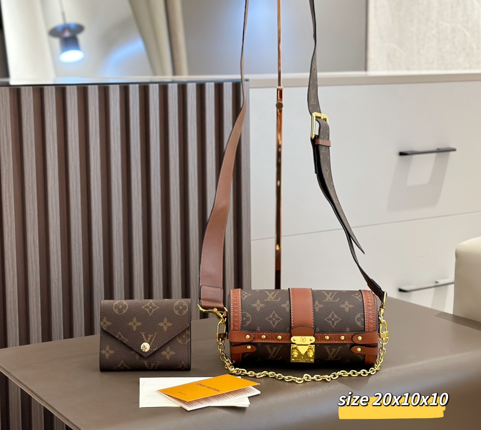 Two-piece set combination bags - LV shoulder crossbody bag