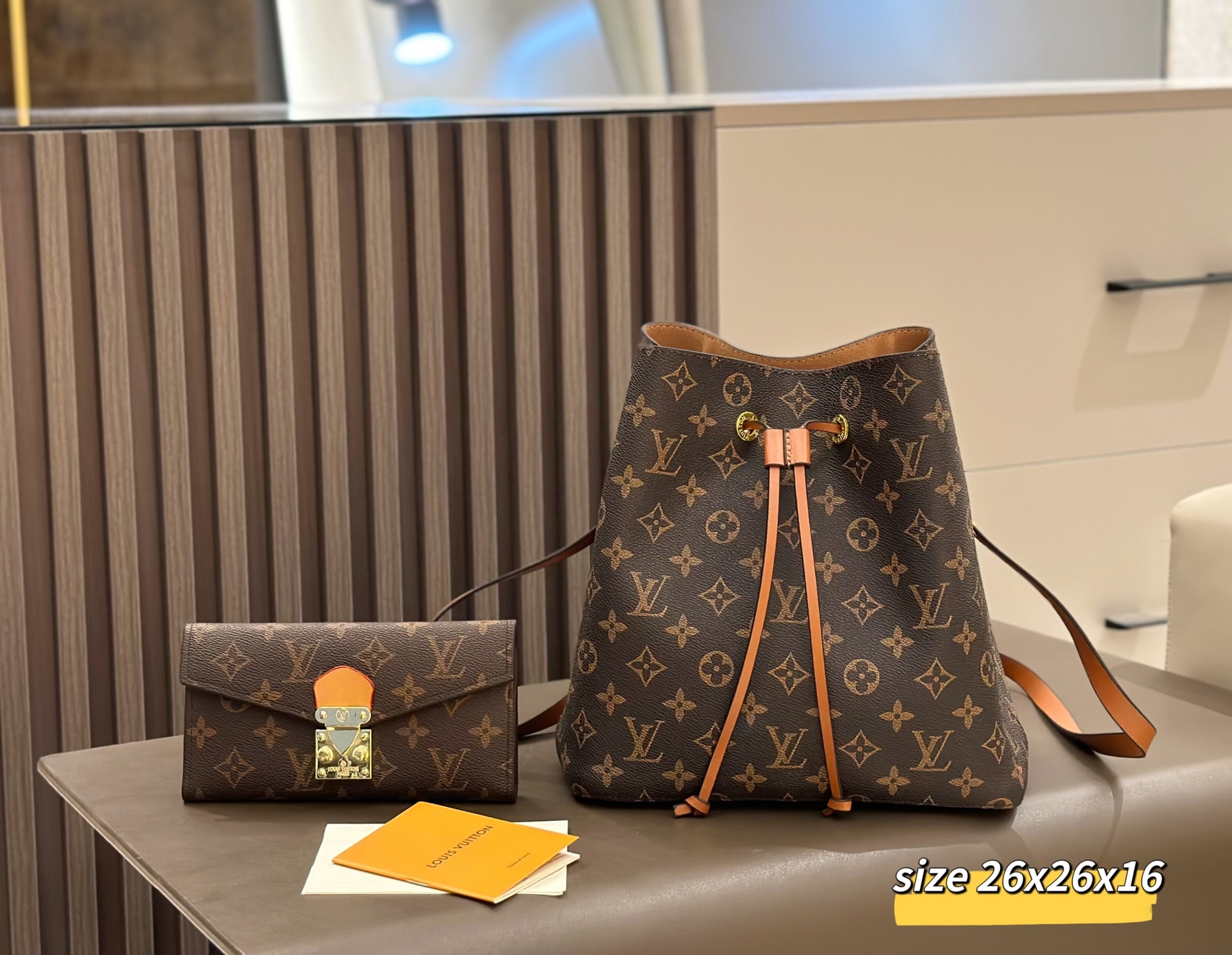 Two-piece set combination bags - LV shoulder crossbody bag