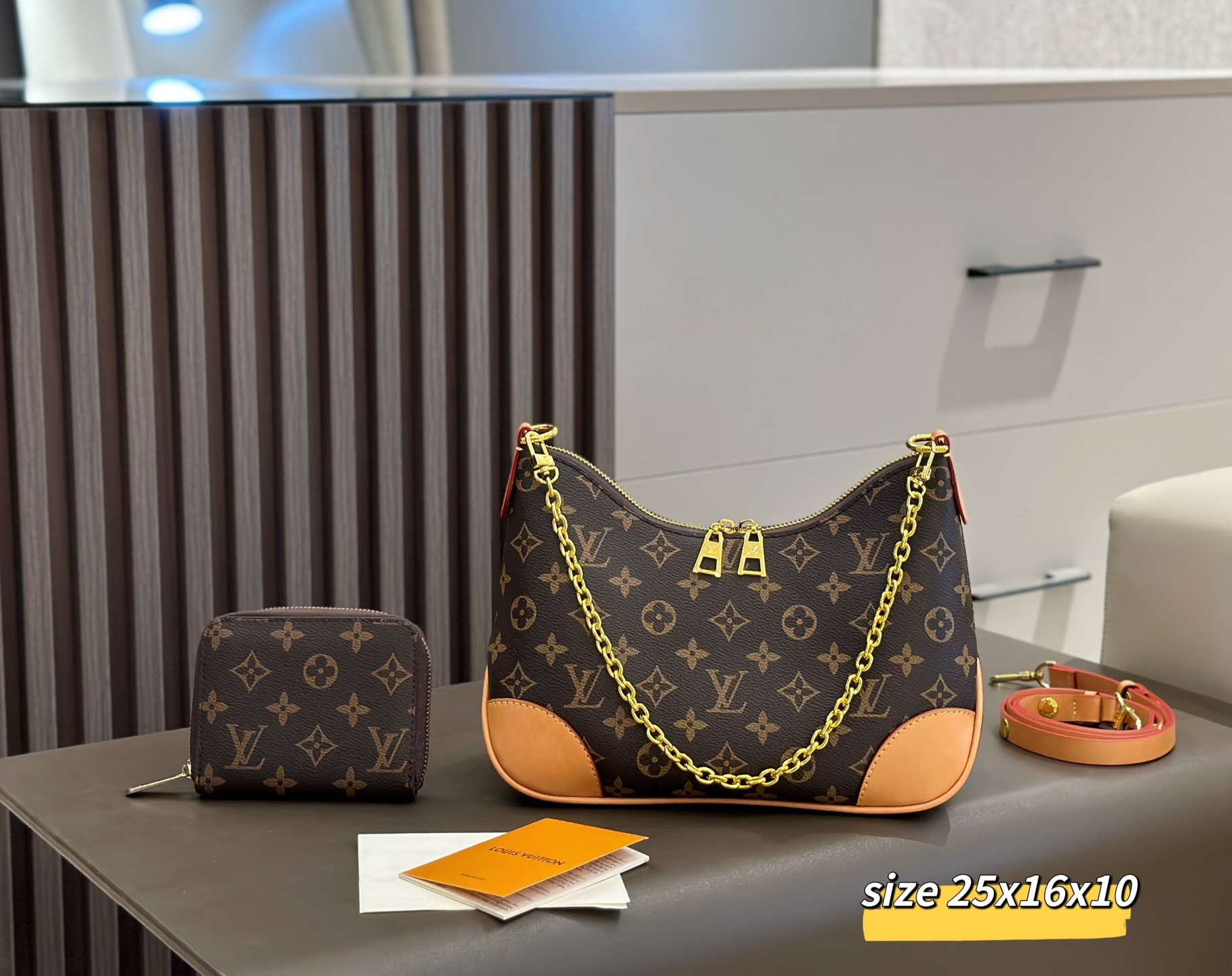 Two-piece set combination bags - LV shoulder crossbody bag