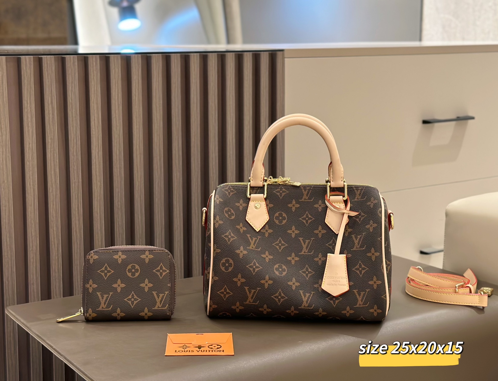 Two-piece set combination bags - LV shoulder crossbody bag