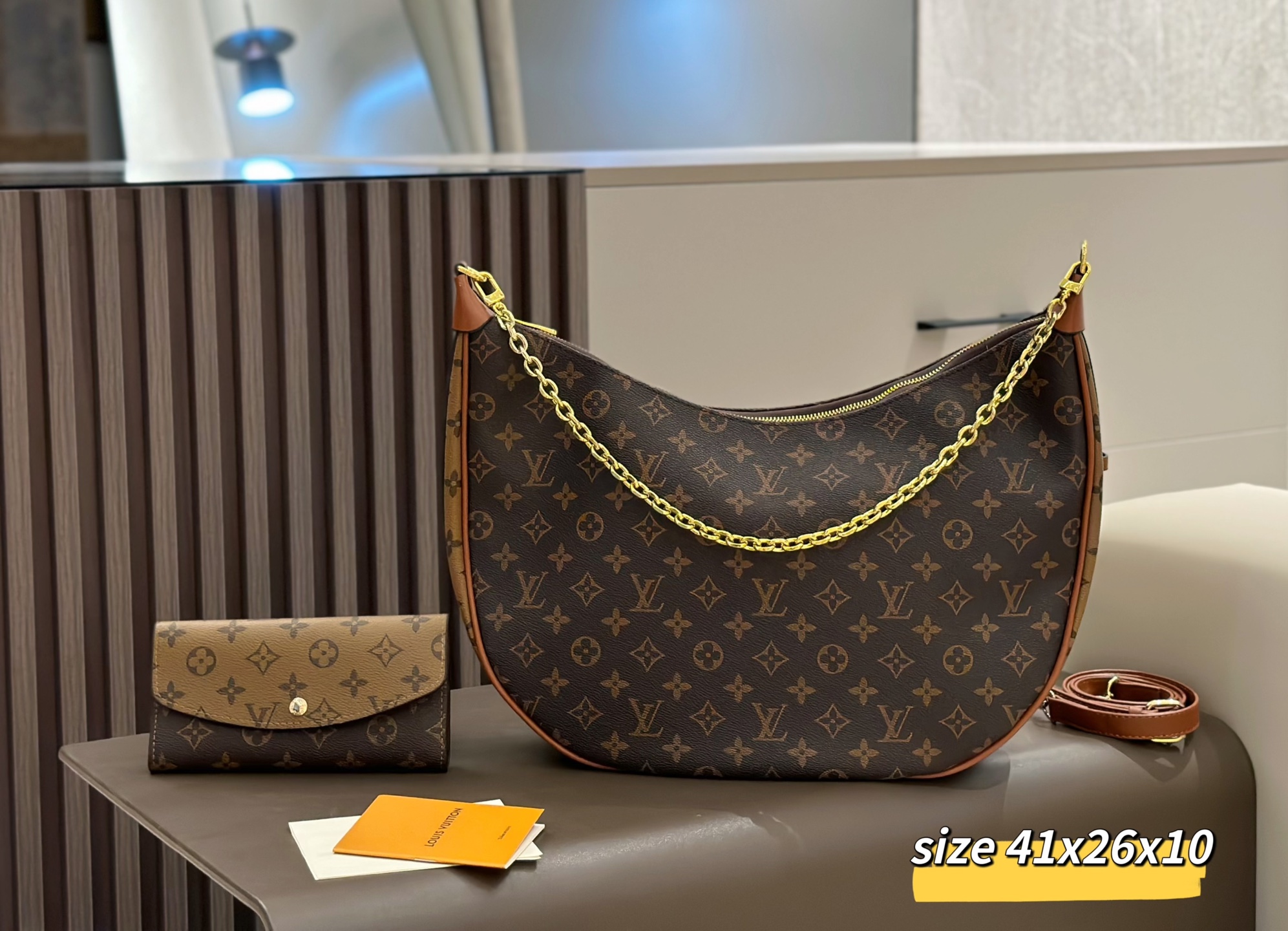 Two-piece set combination bags - LV shoulder crossbody bag