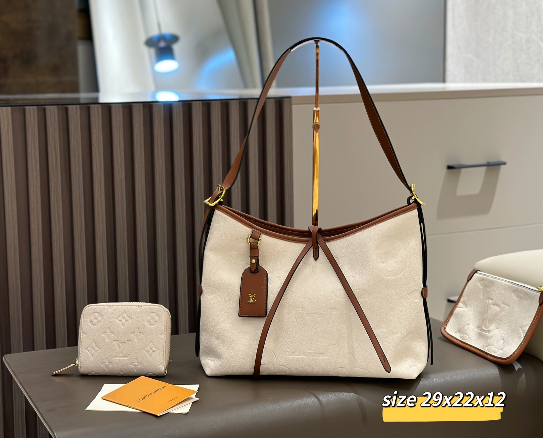 Two-piece set combination bags - LV shoulder crossbody bag