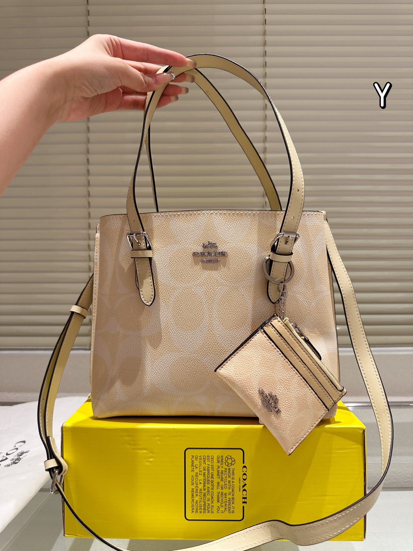 Coach mollie25 tote handbag
