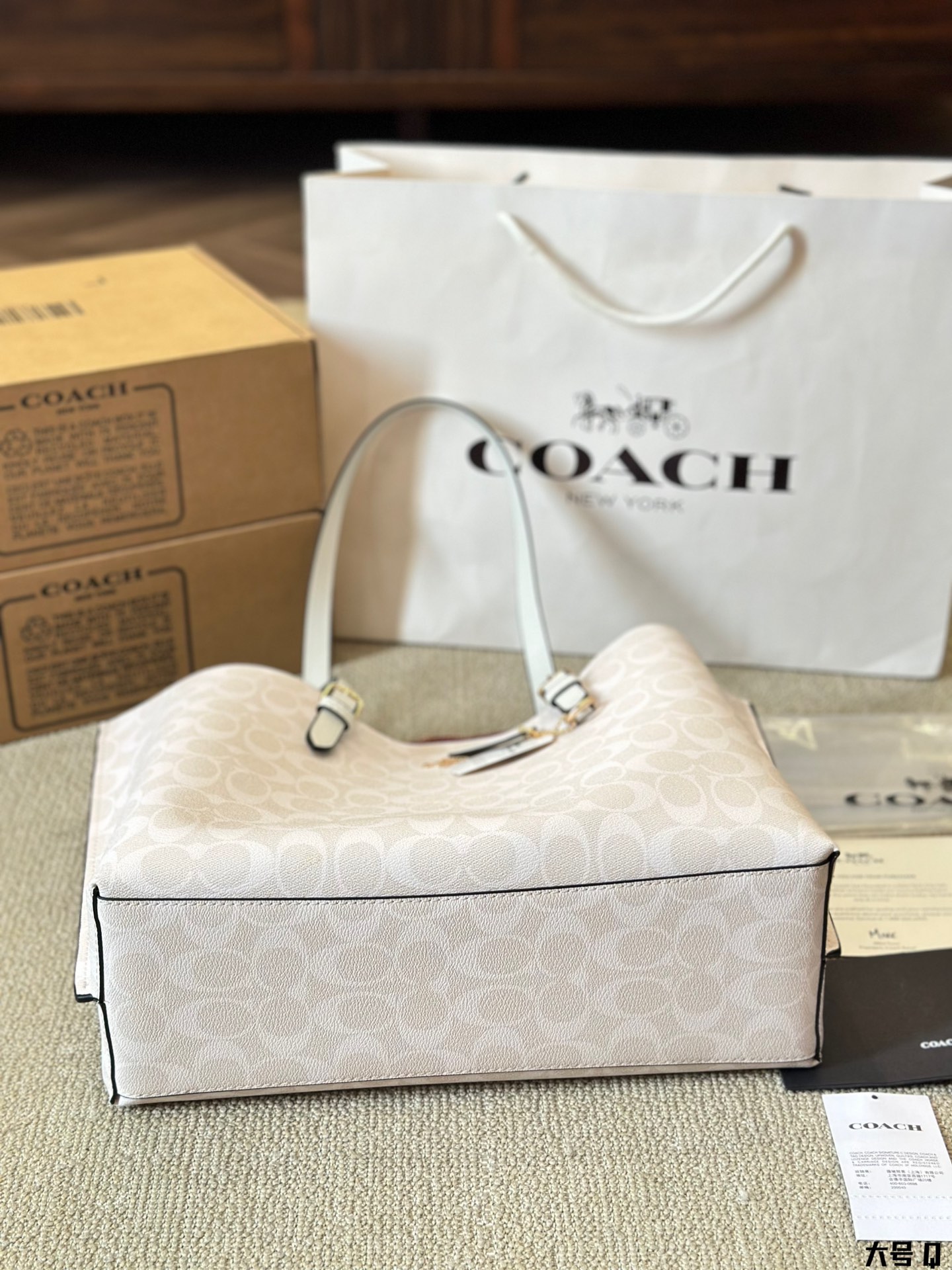 Coach mollie35 tote handbag
