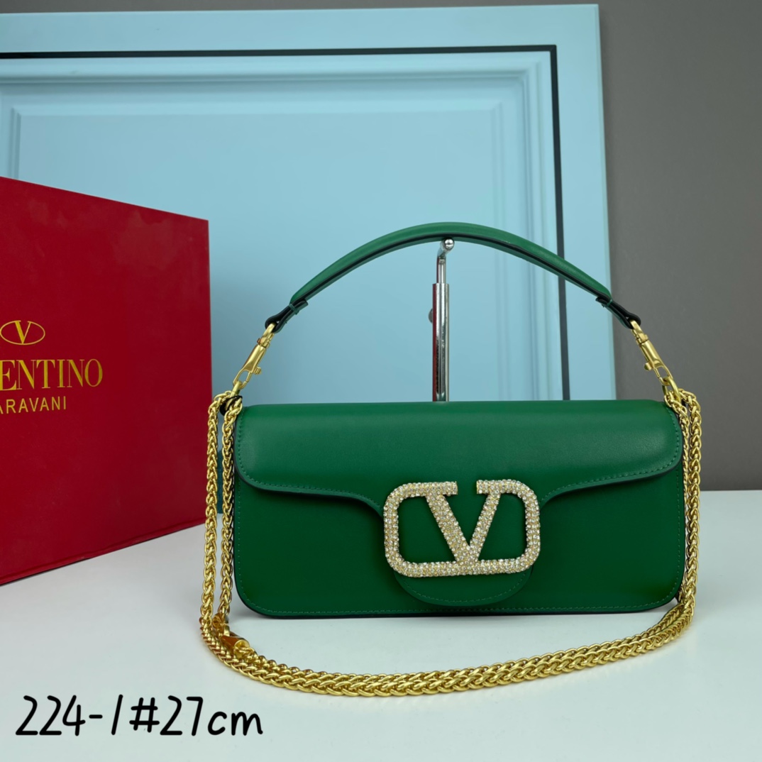 VALENTINO LOCÒ VLogo Signature chain shoulder bag
