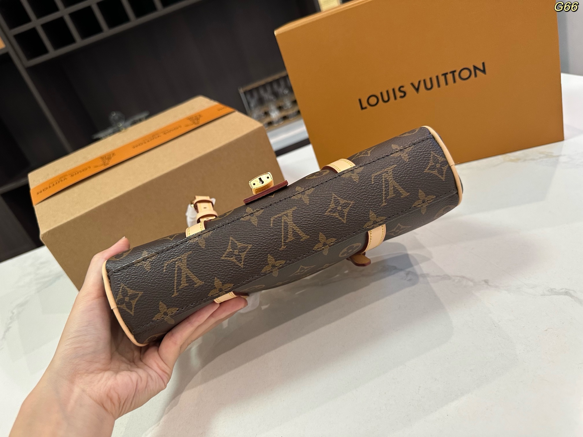 LV Hangon Bowling Bag
