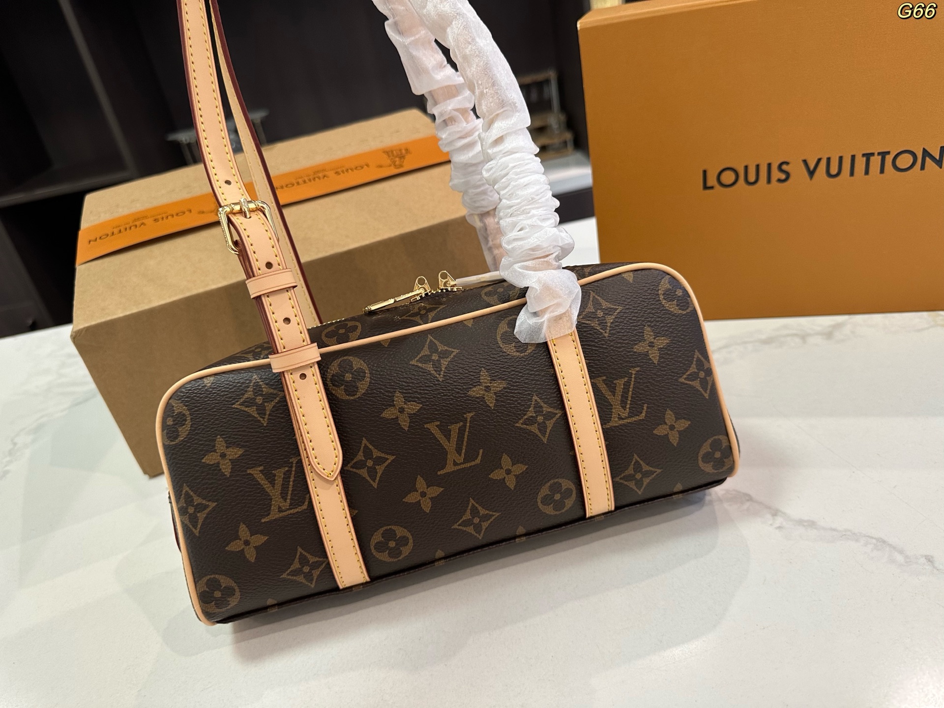 LV Hangon Bowling Bag
