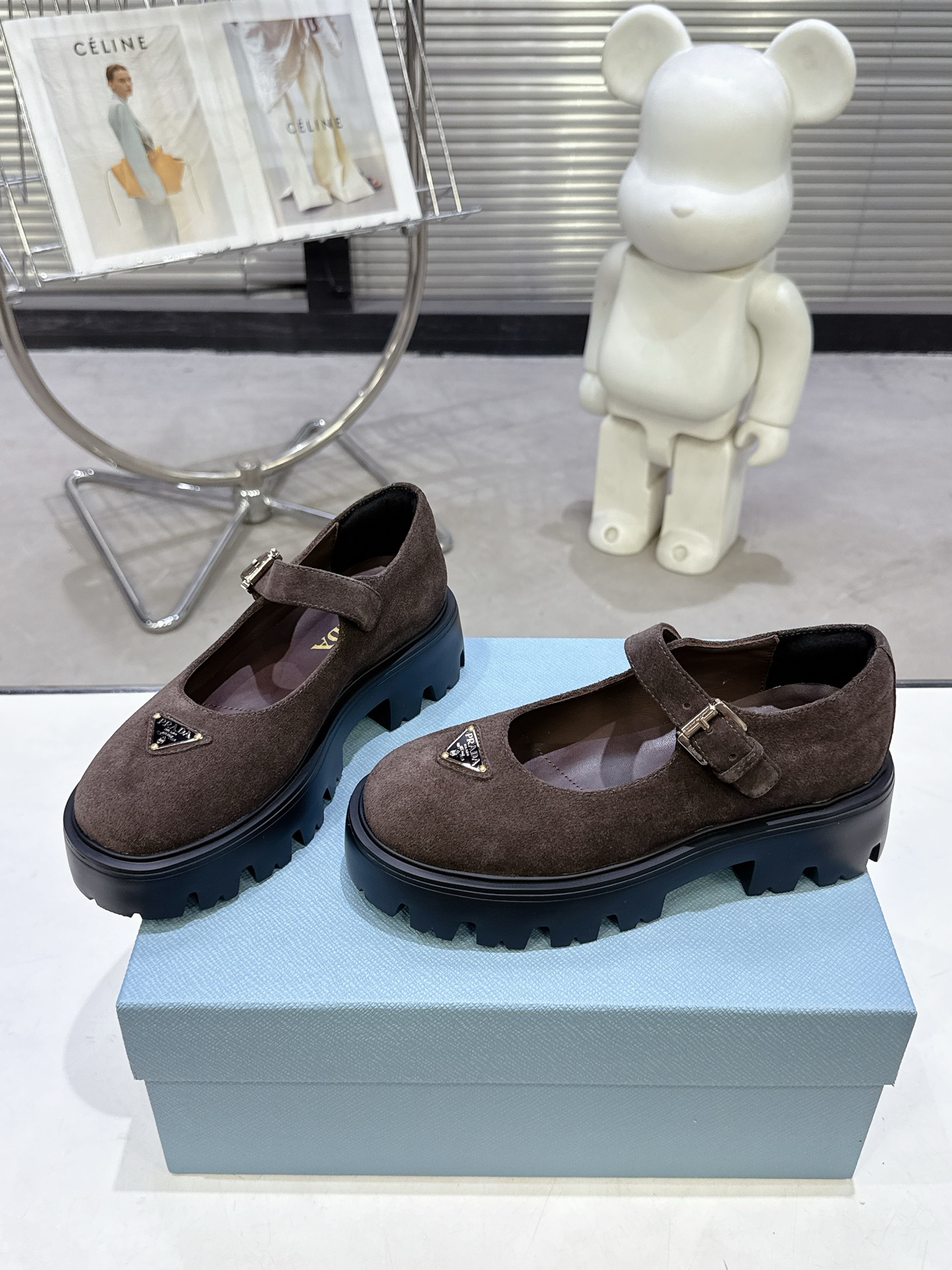 Prada 25ss High-heel Mary Jane shoes