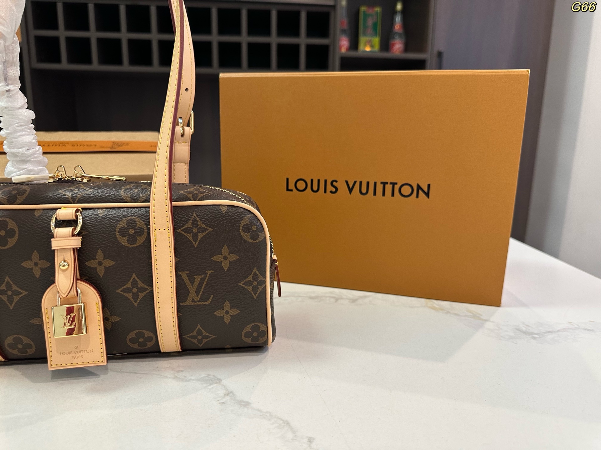 LV Hangon Bowling Bag