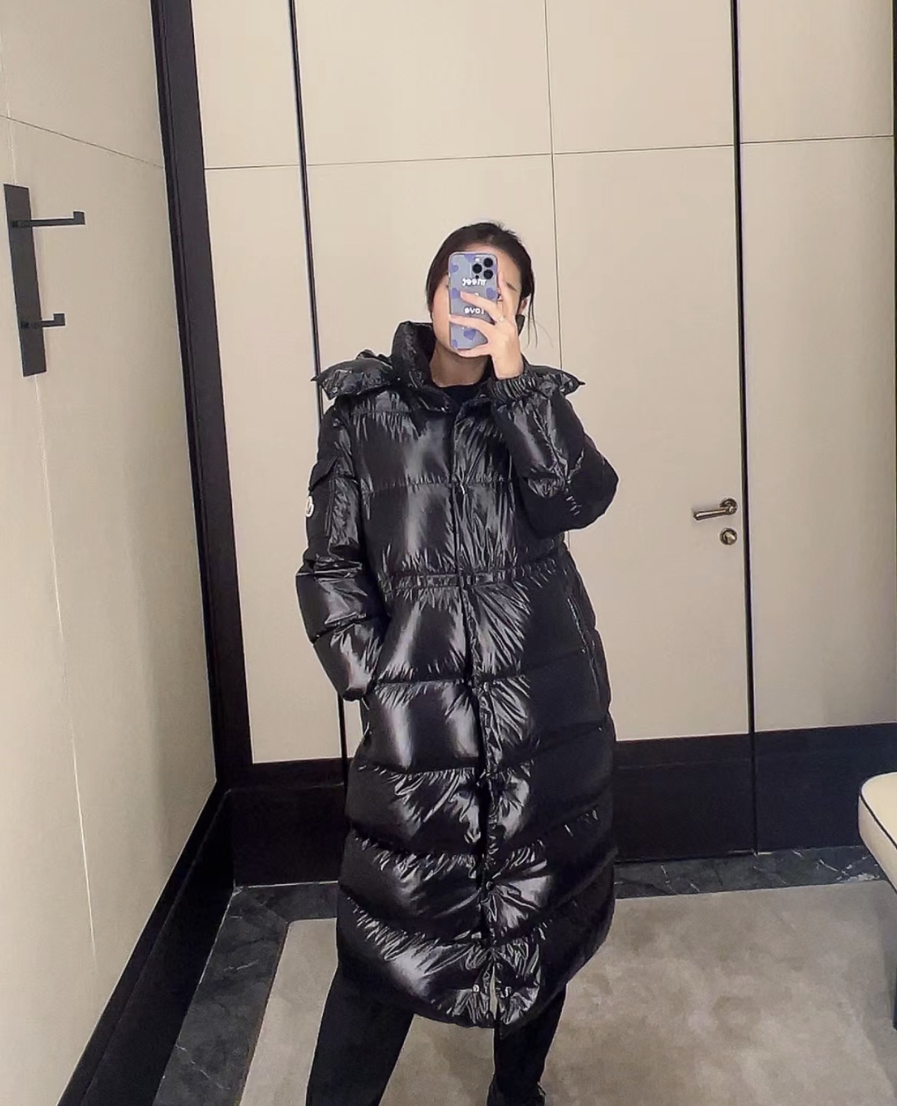 Moncler Cavettaz Long down jackets coats