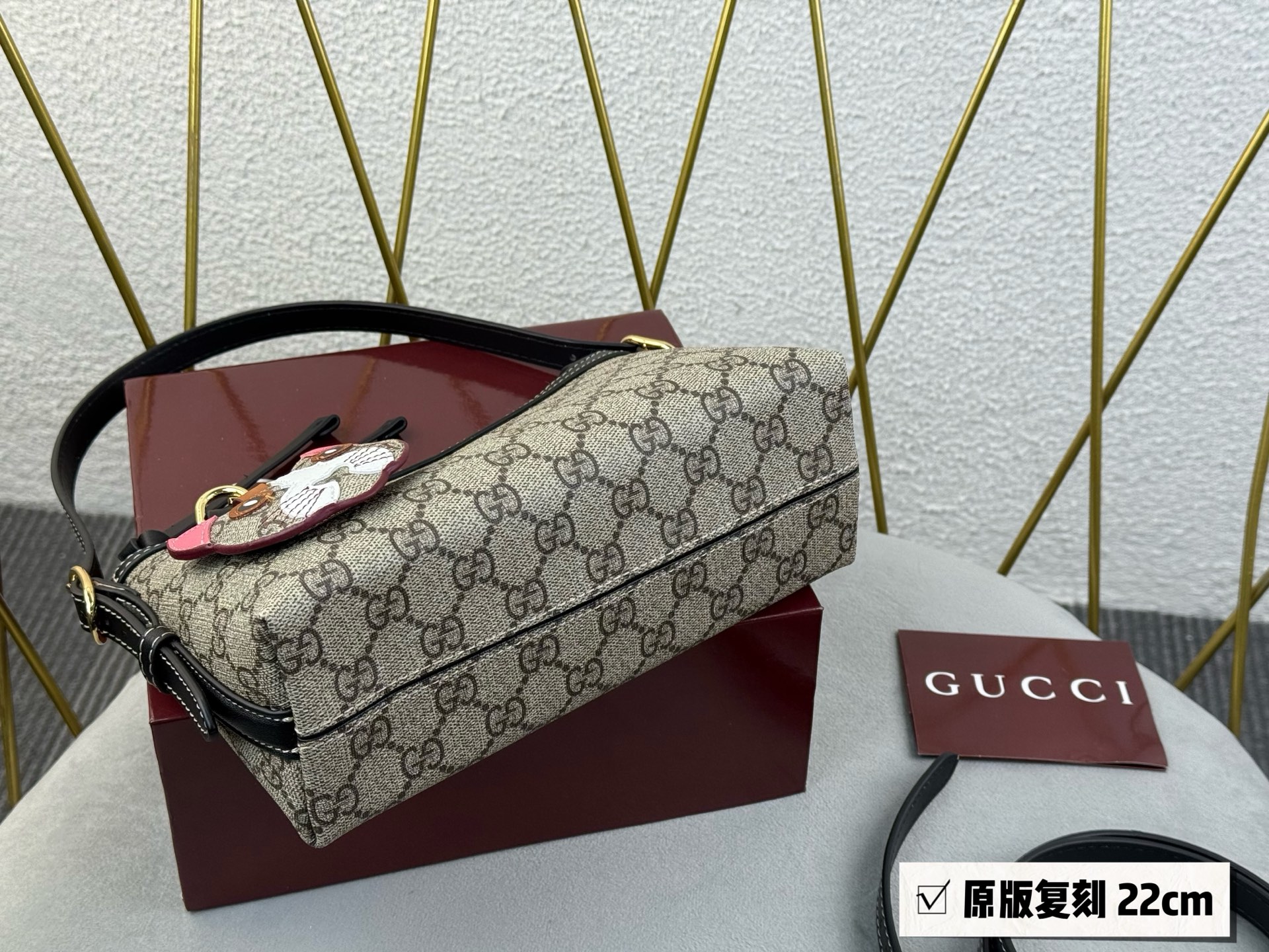 Gucci emblem  Underarm bag