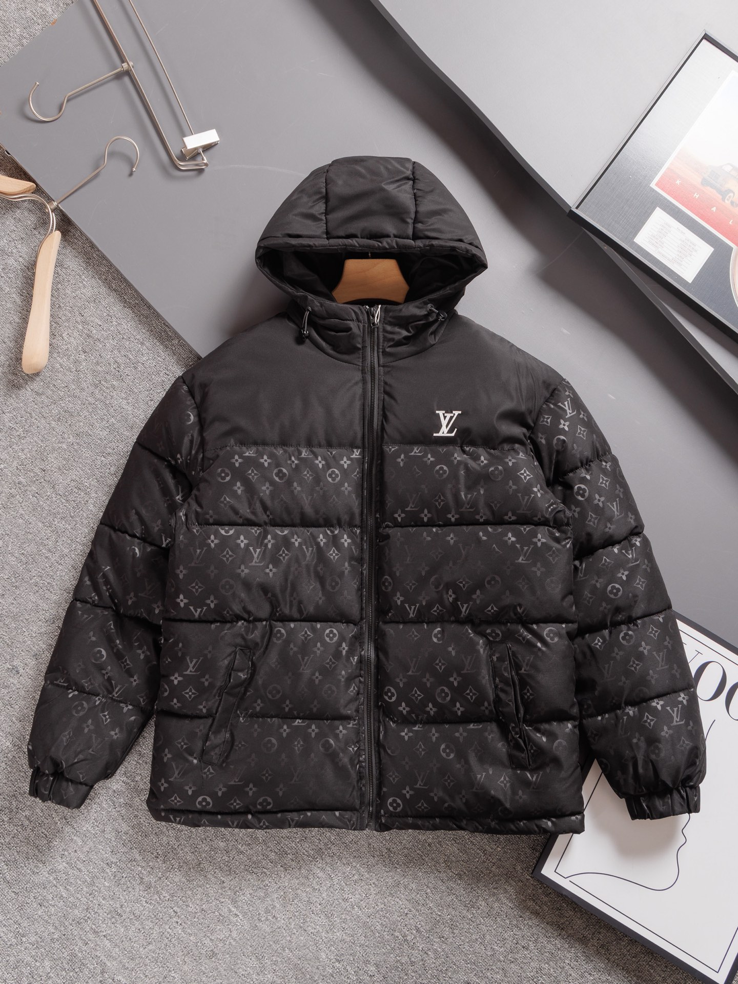 Louis Vuitton/LV Cotton Jacket  Luxurious Classic