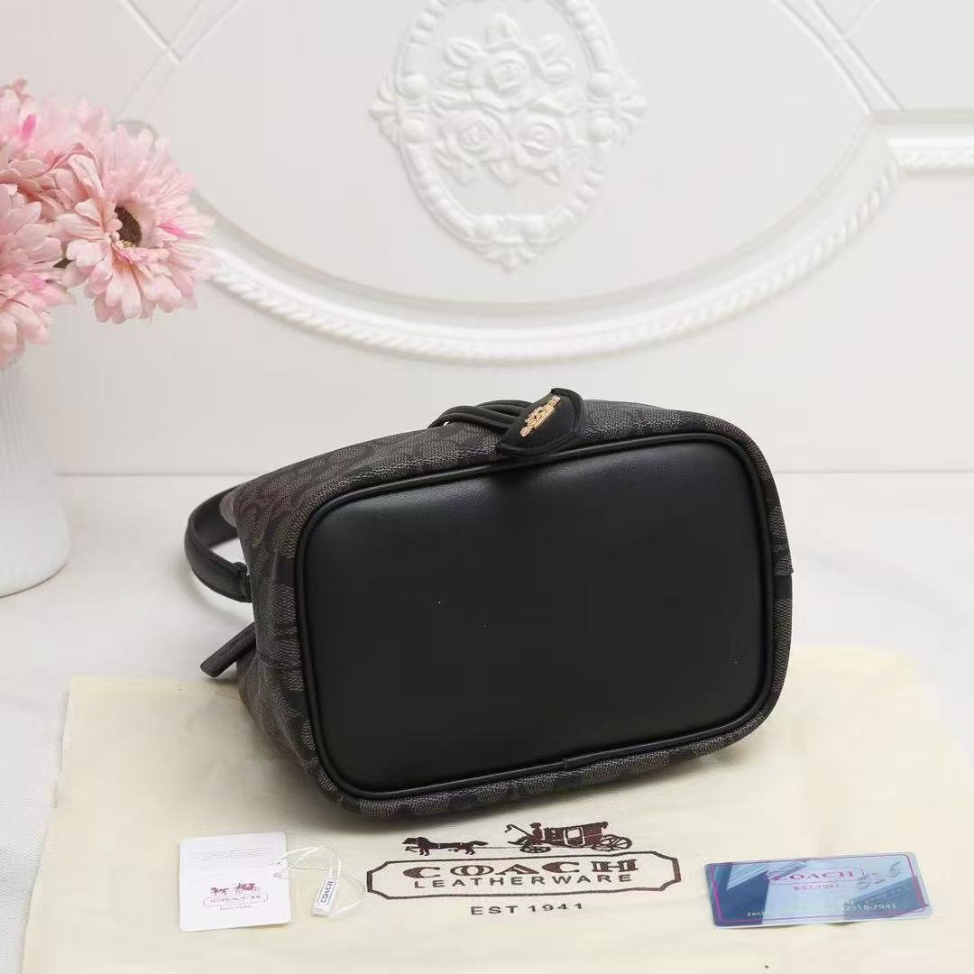 US$100 for 2 products-Coach bucket shoulder handbag