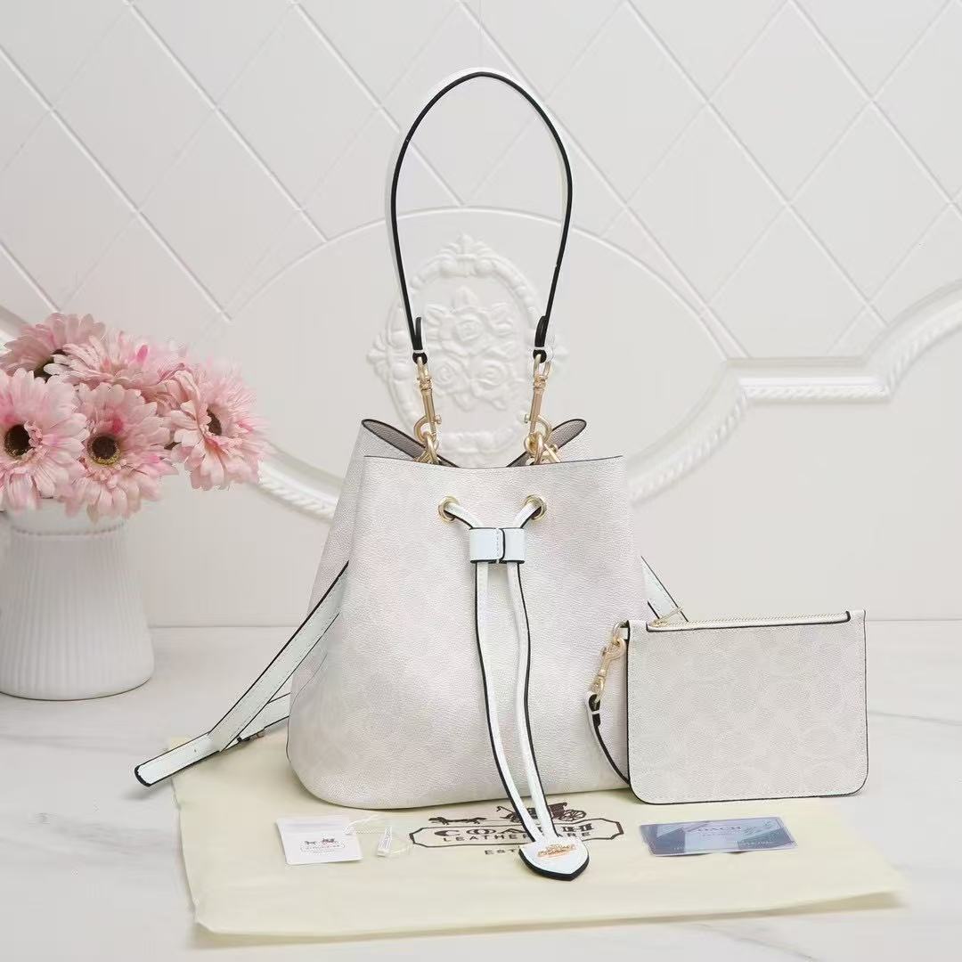 US$100 for 2 products-Coach bucket shoulder handbag