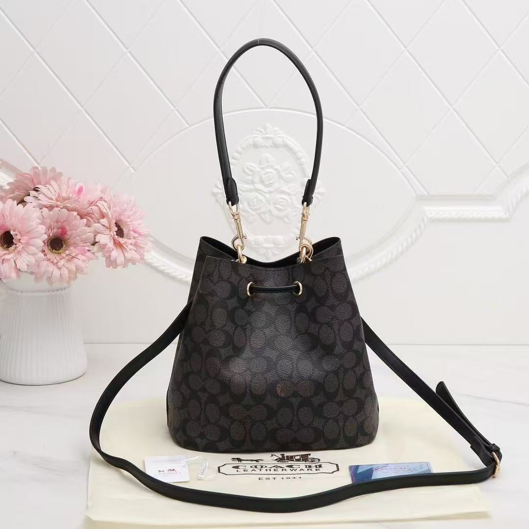 US$100 for 2 products-Coach bucket shoulder handbag