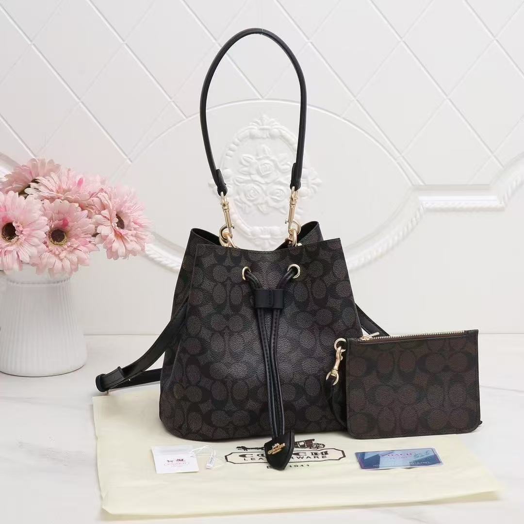 US$100 for 2 products-Coach bucket shoulder handbag
