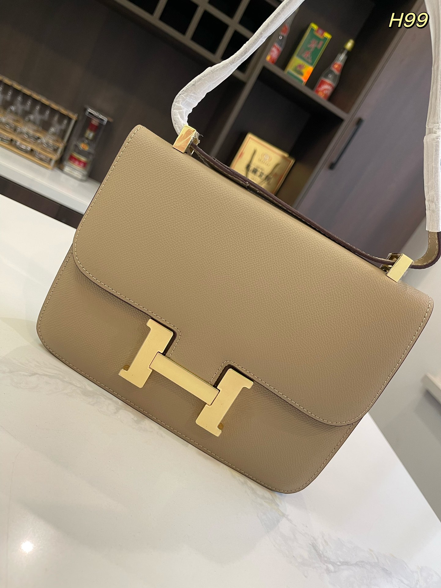 Hermes Constace shoulder crossbody bag