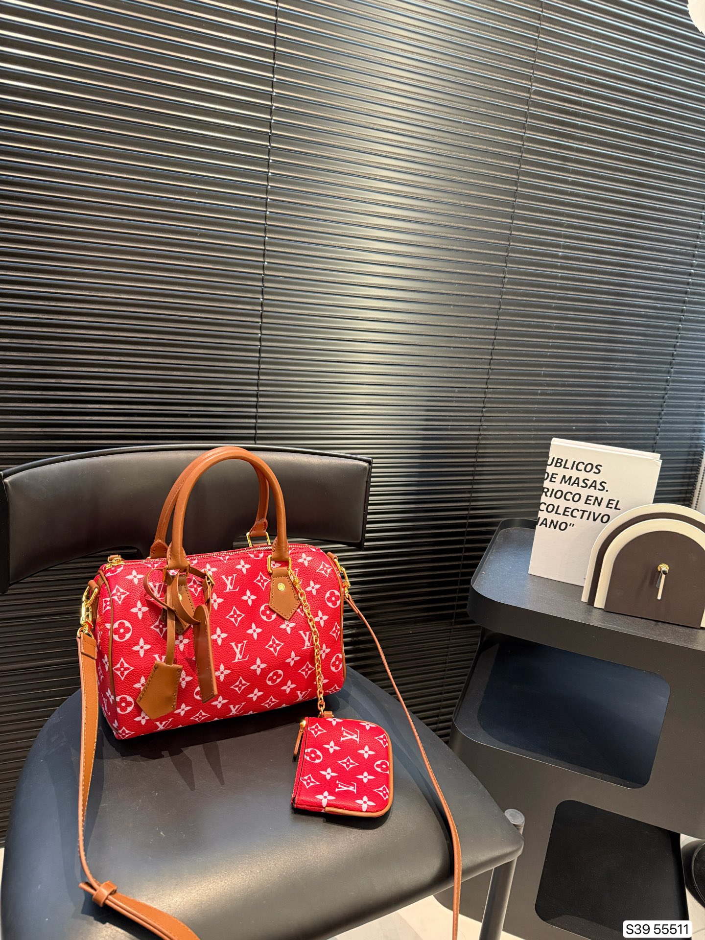 LV Speedy Bandoulière Monogram Leather  bag