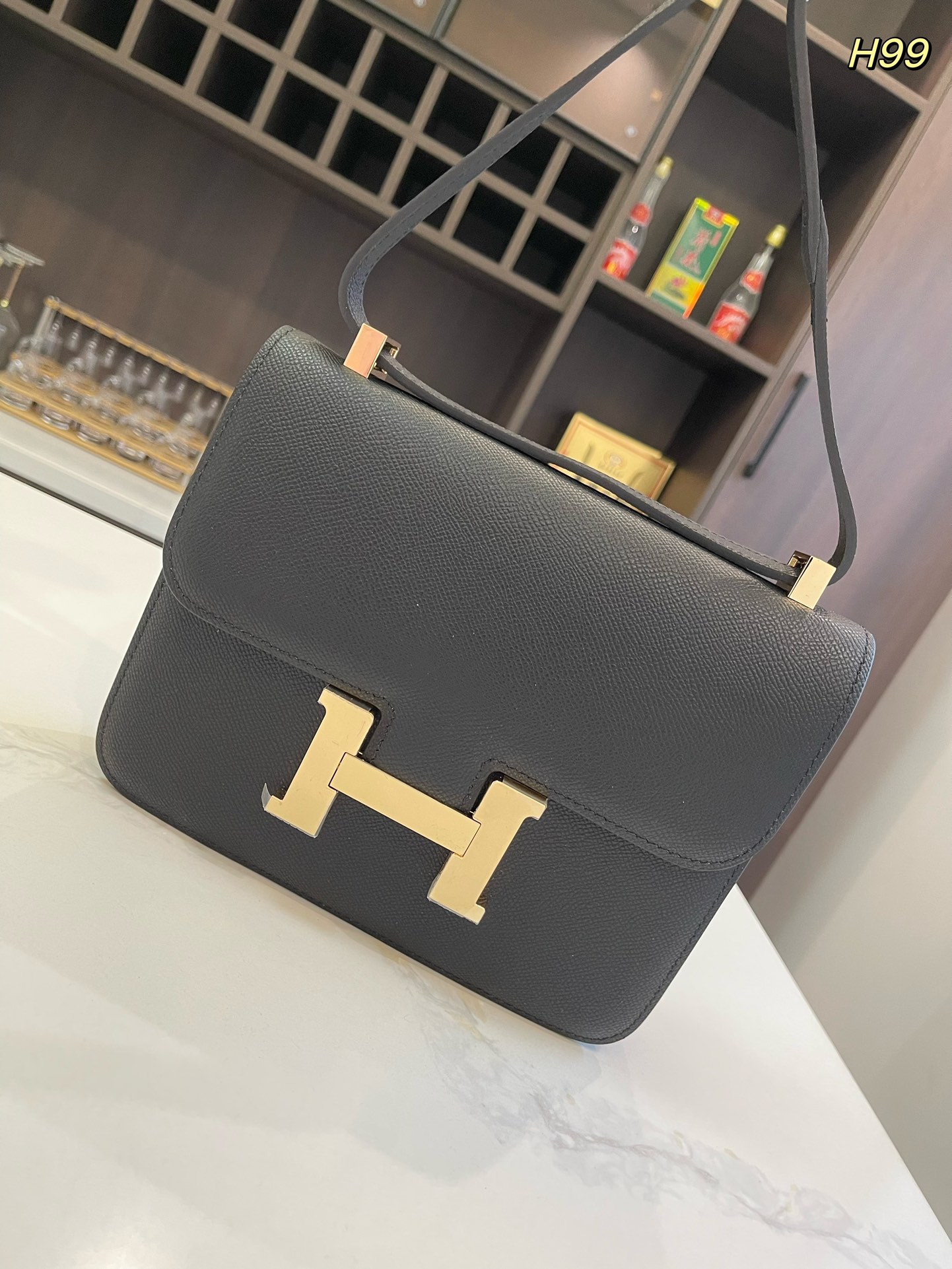 Hermes Constace shoulder crossbody bag