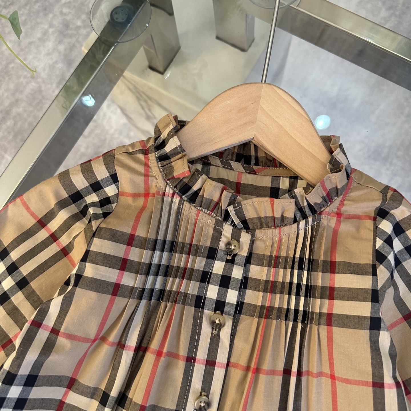Children's Clothing Burberry high-end girls' dress