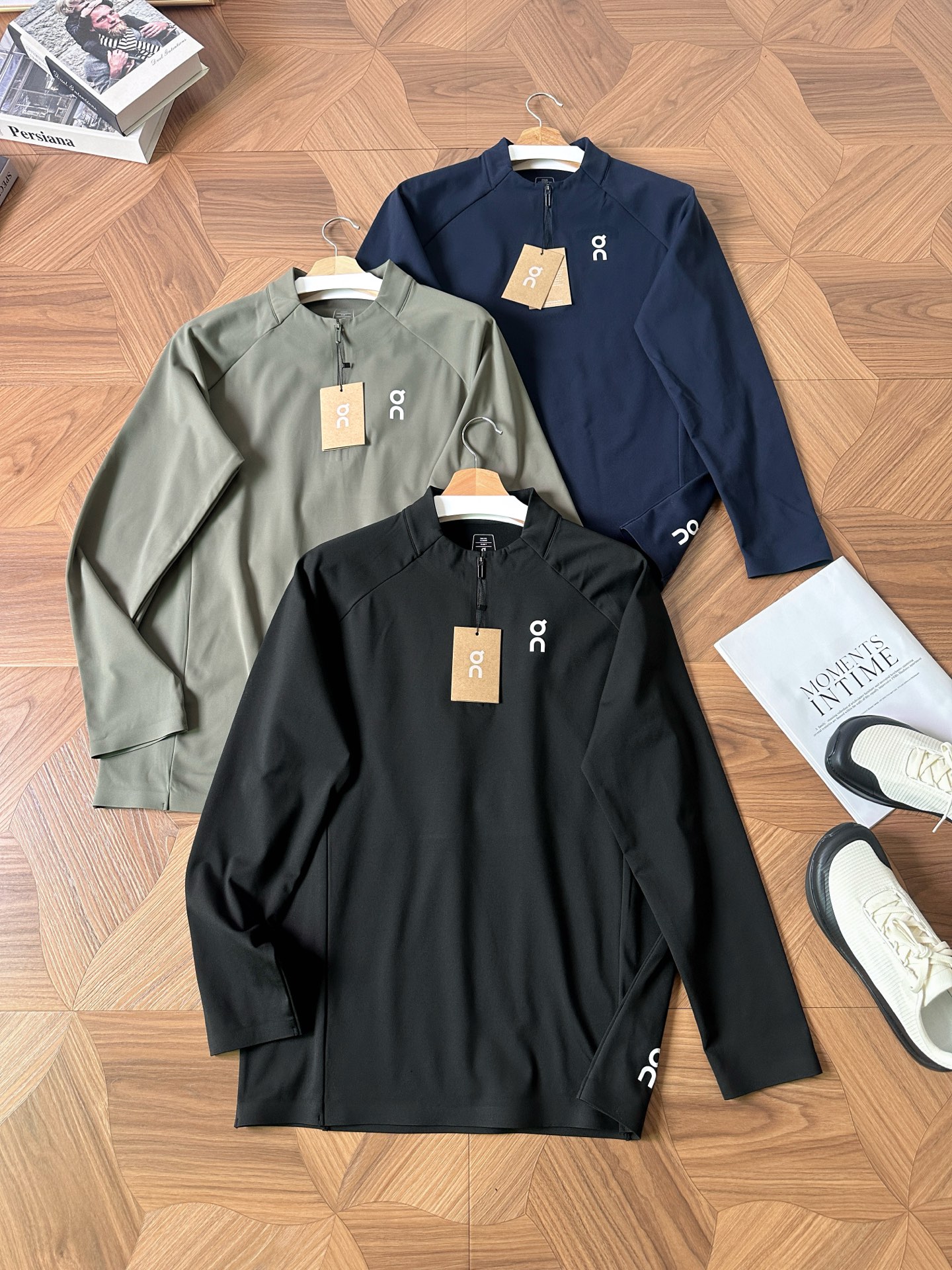 On Running Autumn/Winter Top: Light Fleece Warm Long-Sleeved Sweatshirt