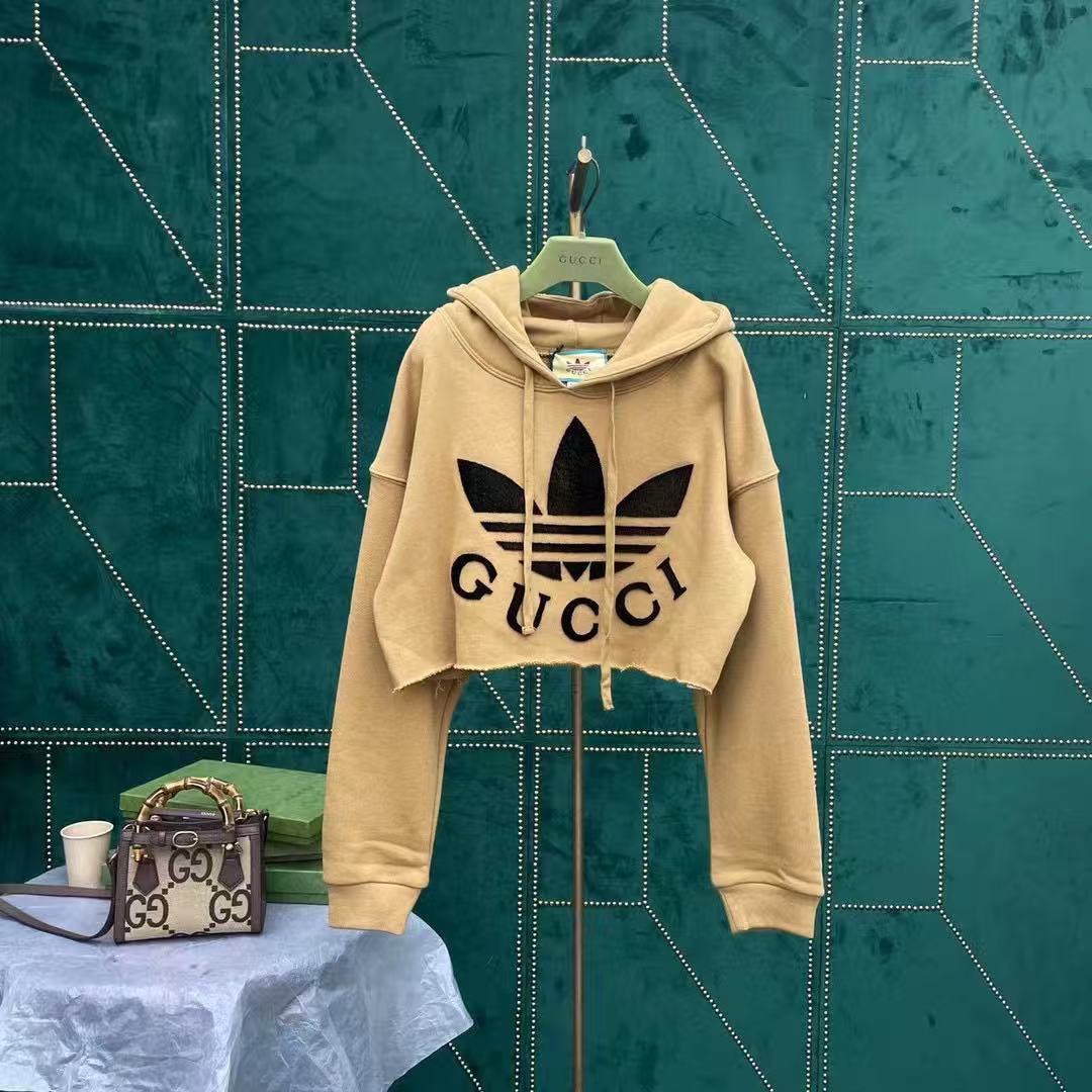 Adidas x Gucci collaboration hoodie