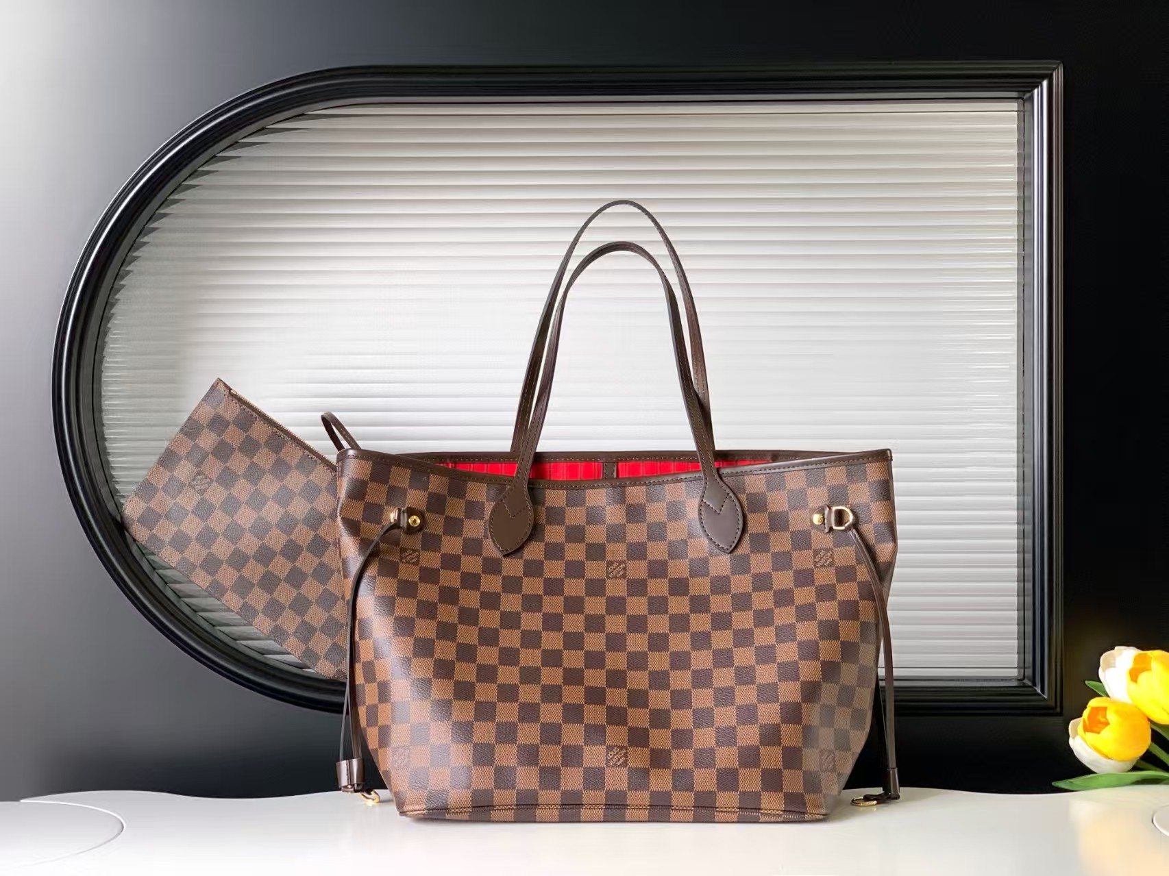 High quality LV neverfull classic monogram bag