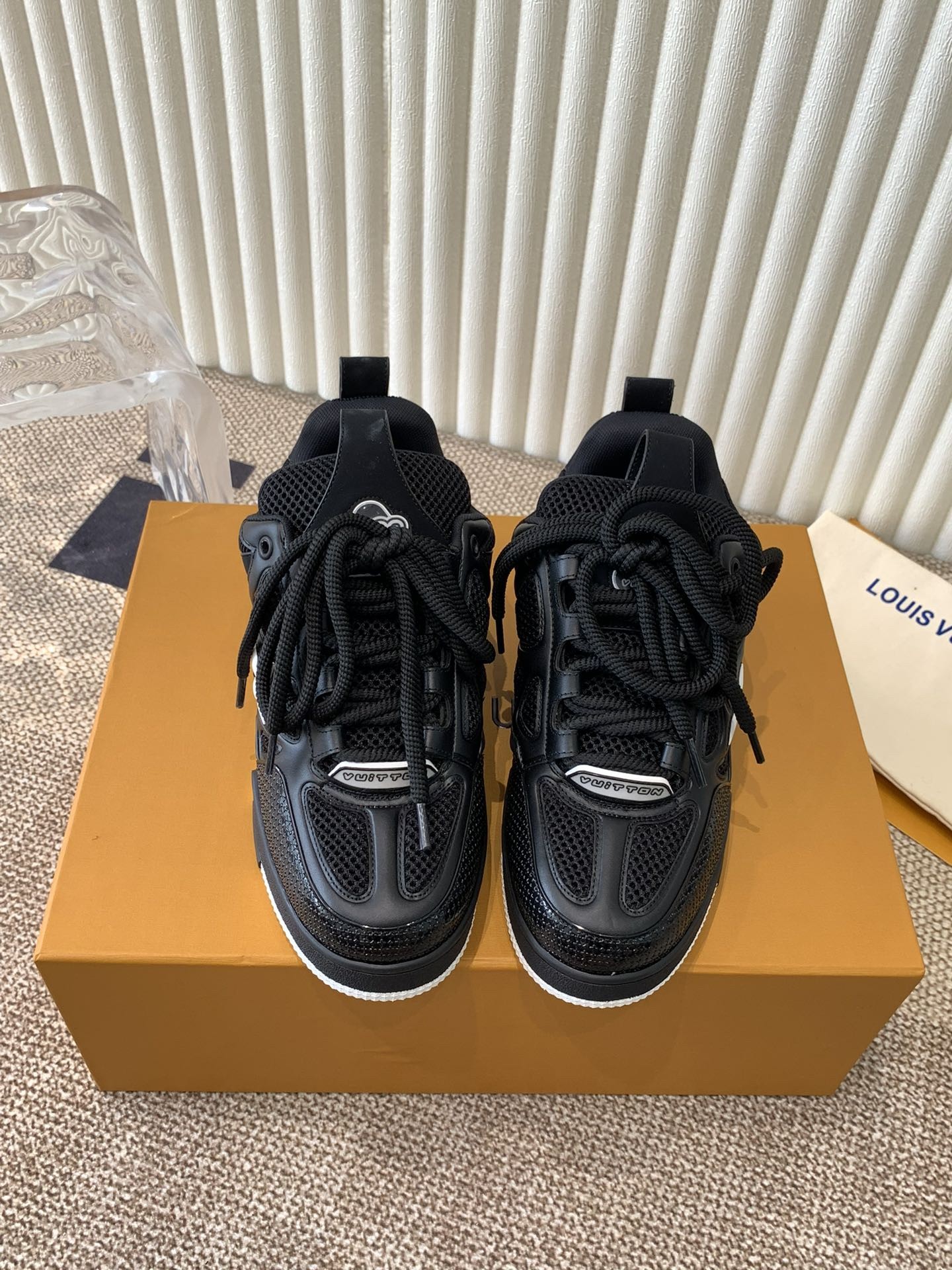 LV Trainer Sneakers  New trending skateboard shoes LOUIS VUITTON Trainer Sneaker