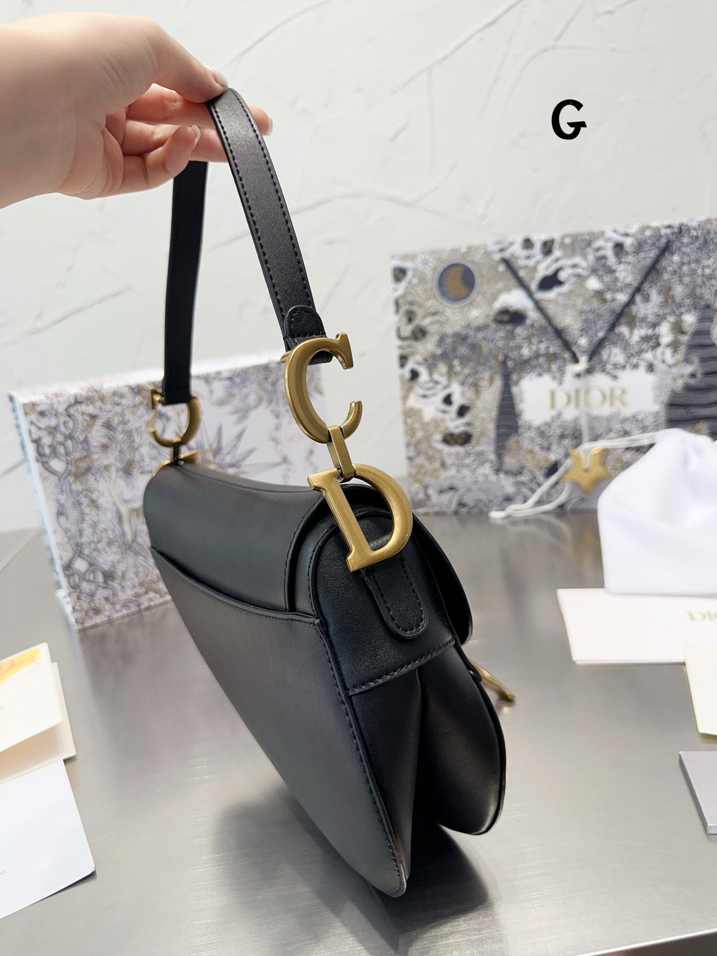 Dior saddle bag