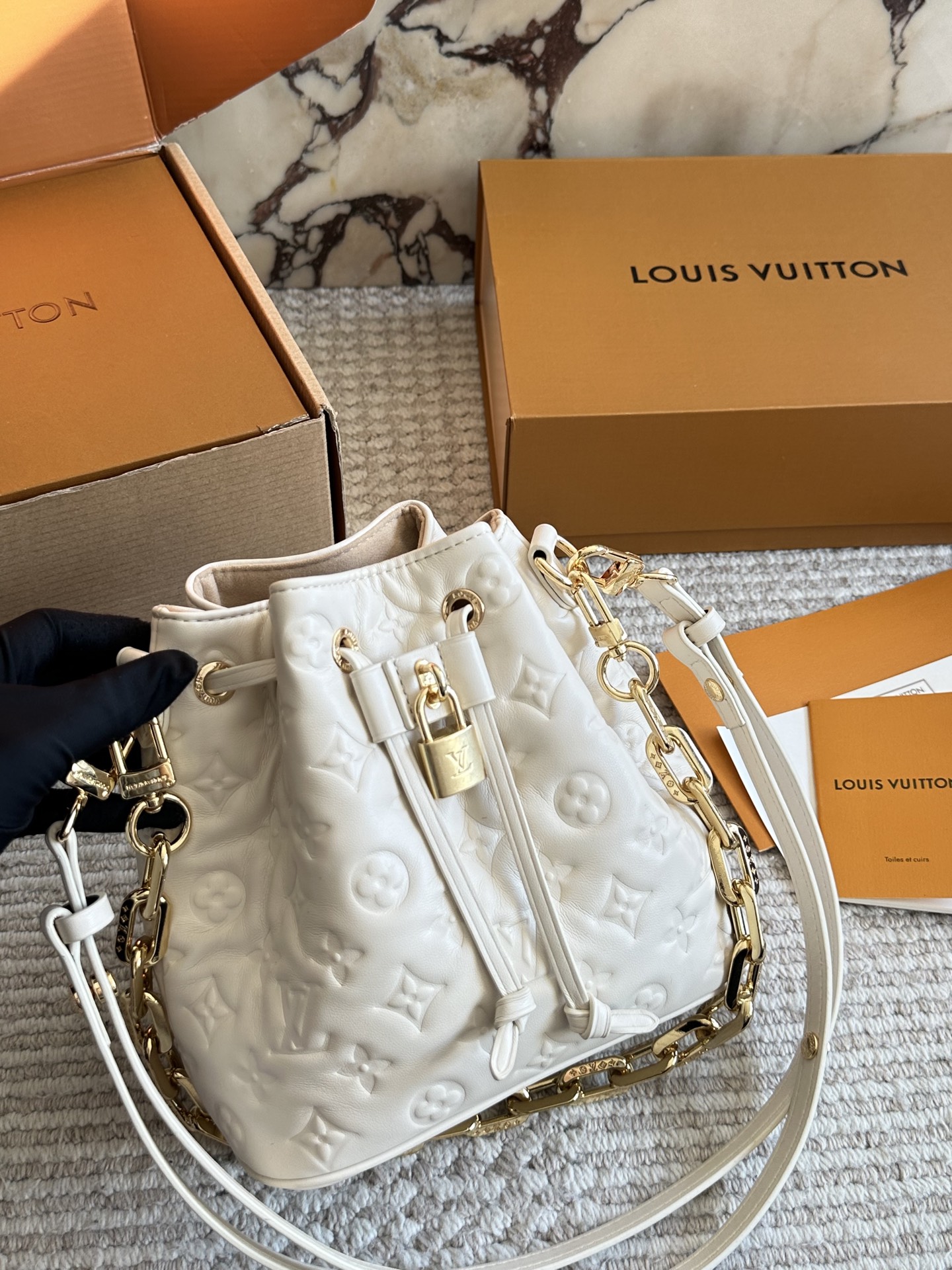 LV Small Bucket Bag