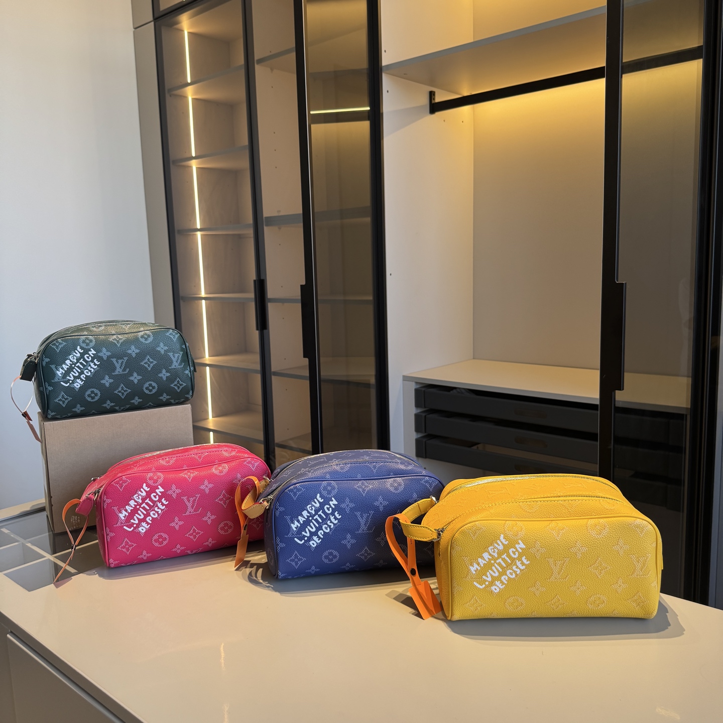 LV DOPP KIT series makeup bag