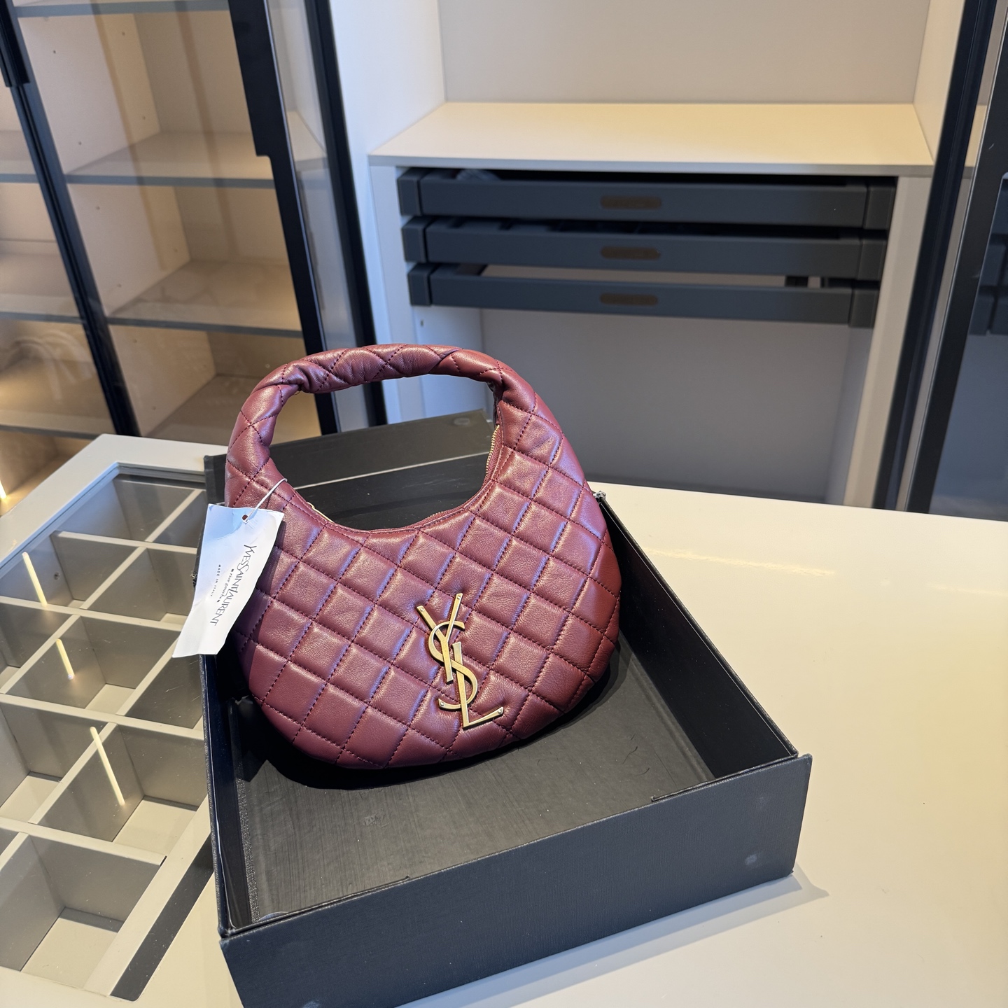 YSL lcarino Half Moon Bag