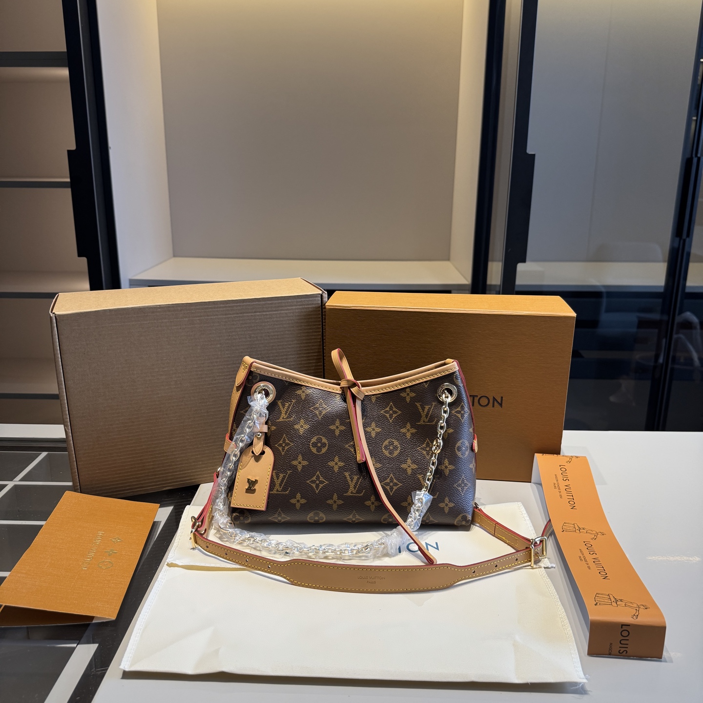 LV Carryall BB Mini Tote Bag