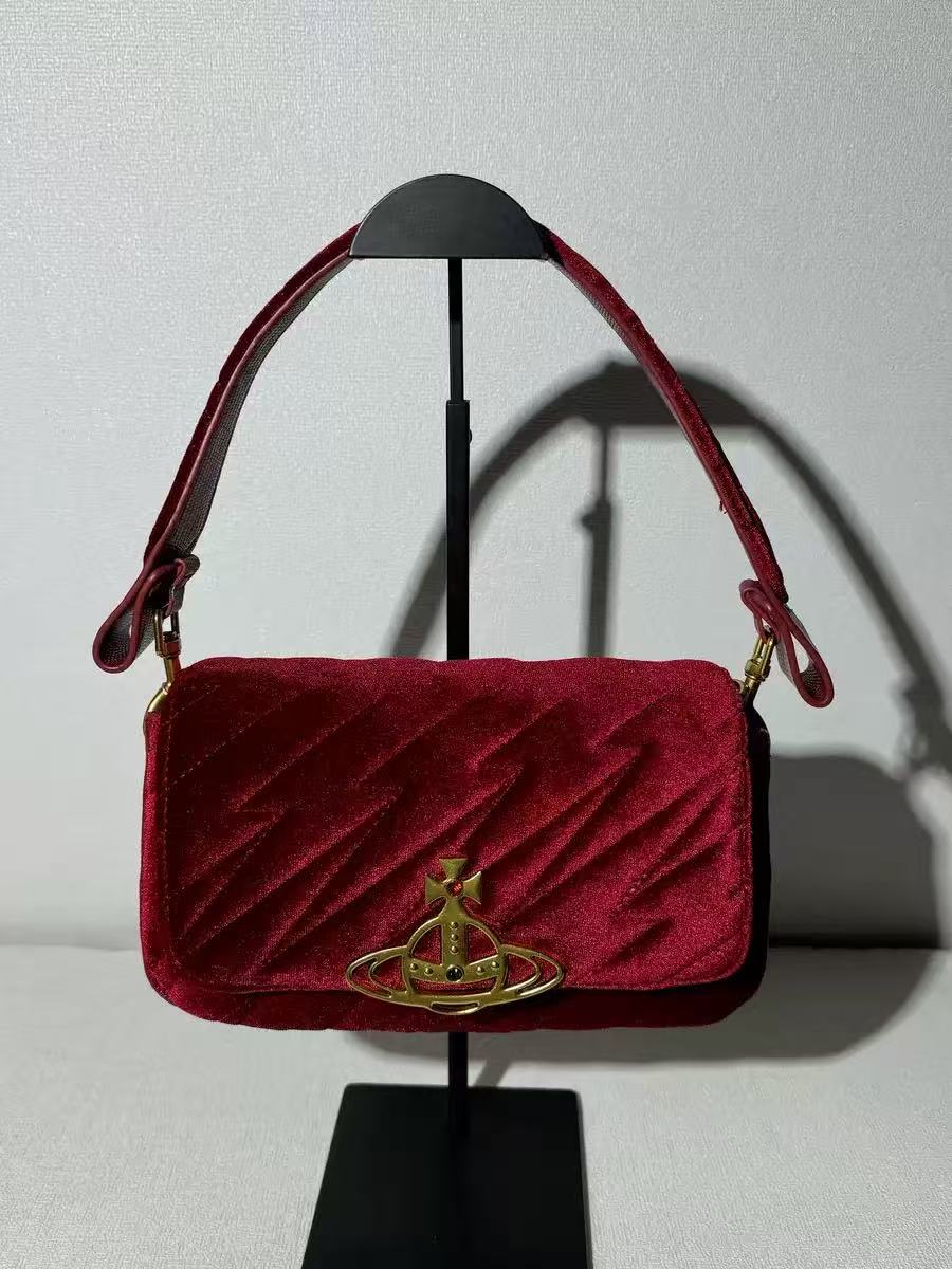 Vivienne Newestwood Velvet bag