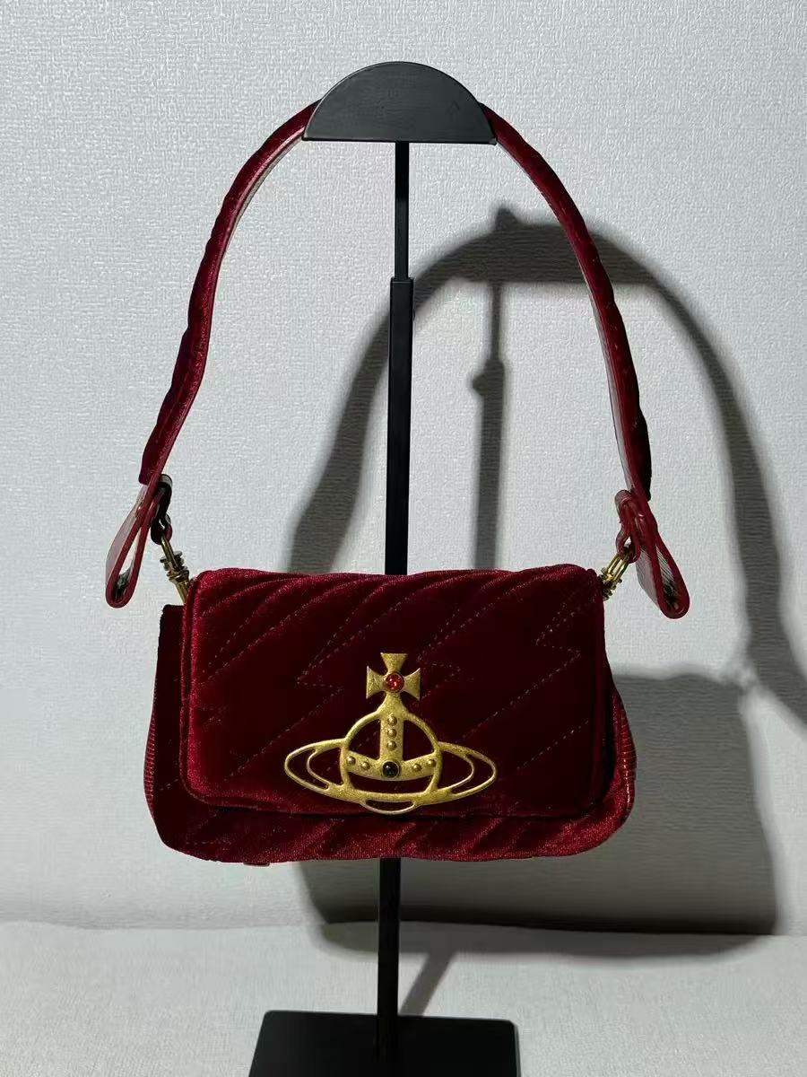 Vivienne Newestwood Velvet bag