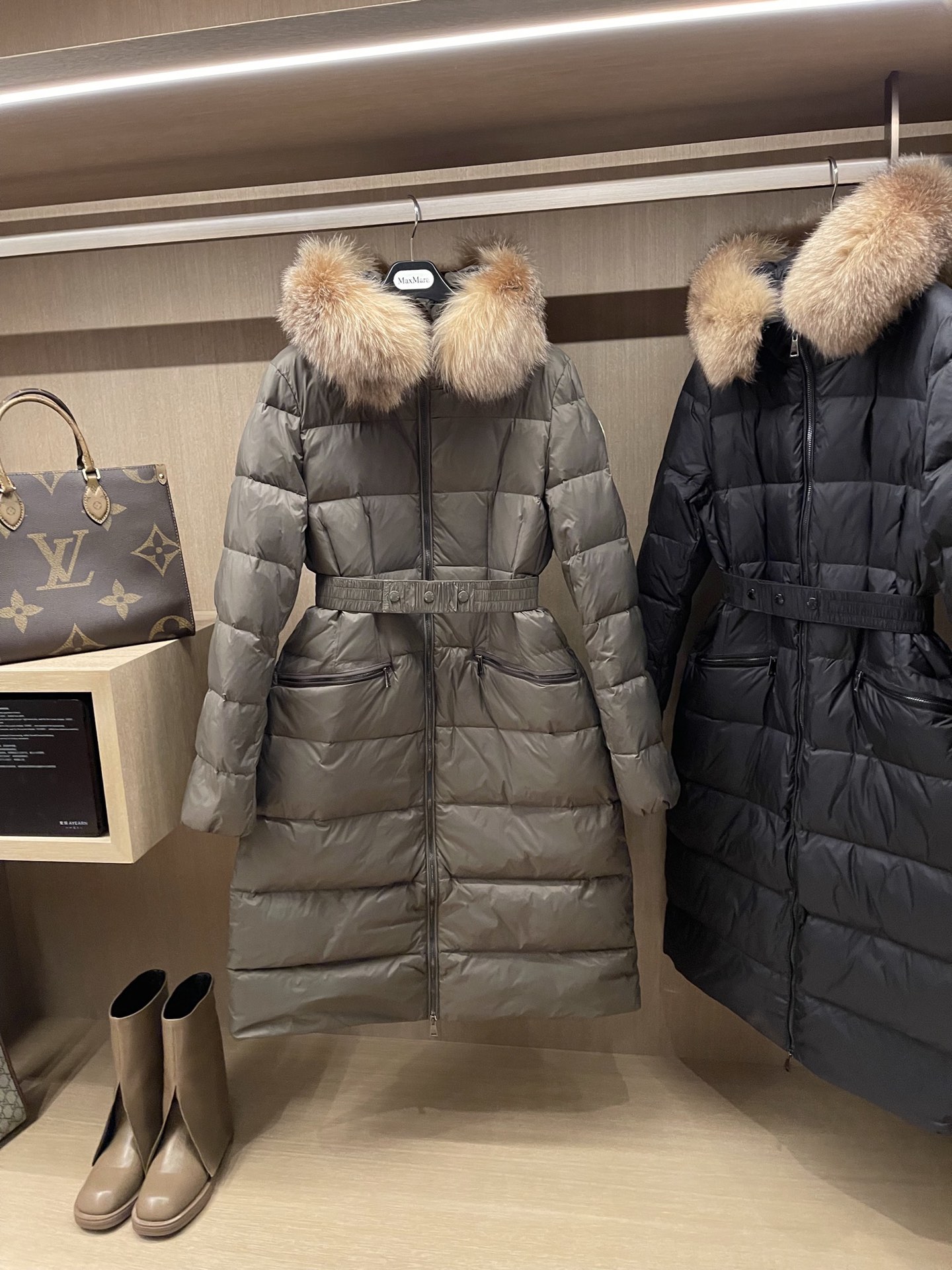 MONCLER Long Down Jacket