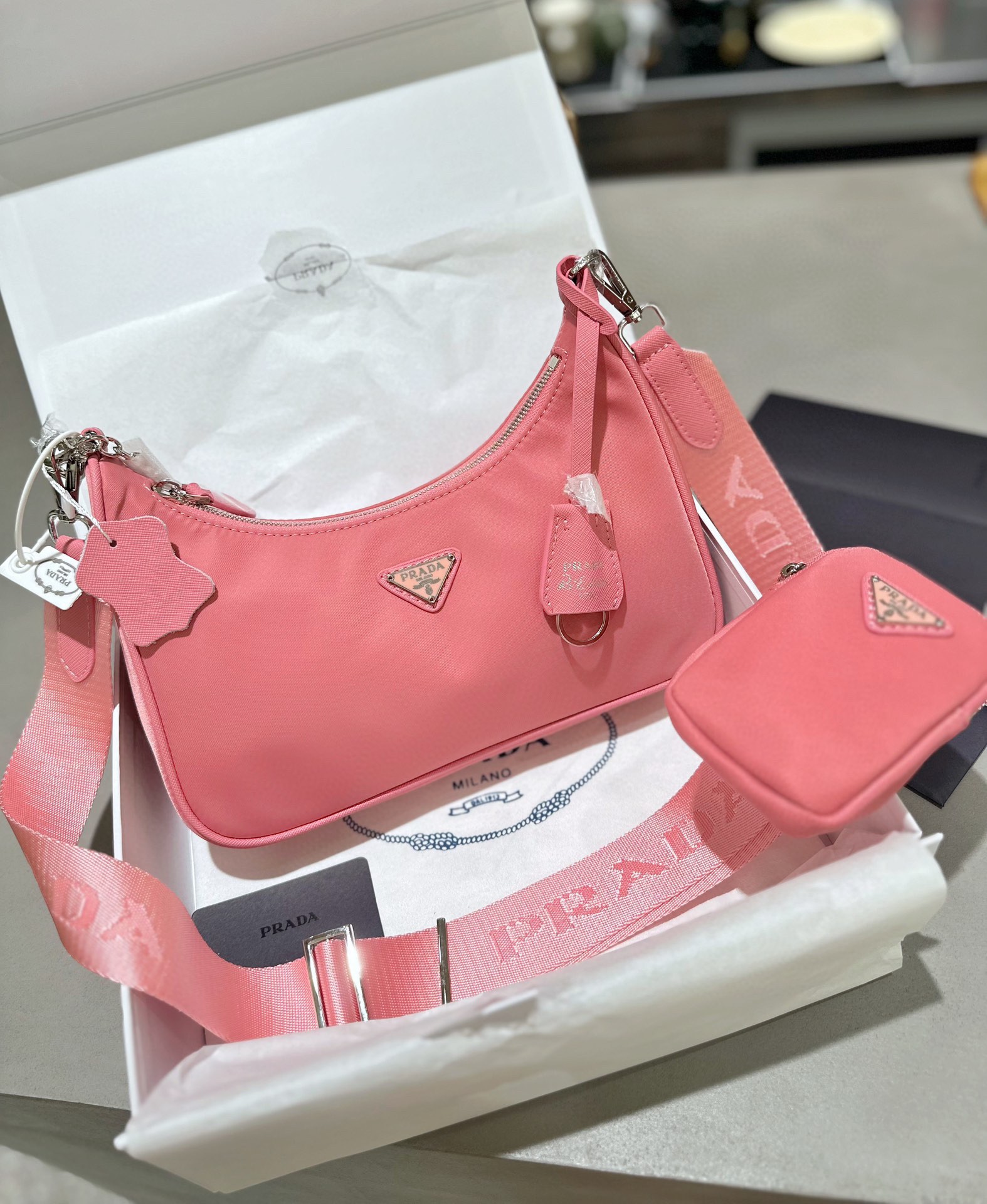 Prada Hobo Combo 3-in-1 Bag