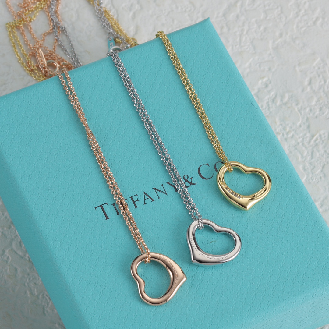 Tiffany necklace and earrings