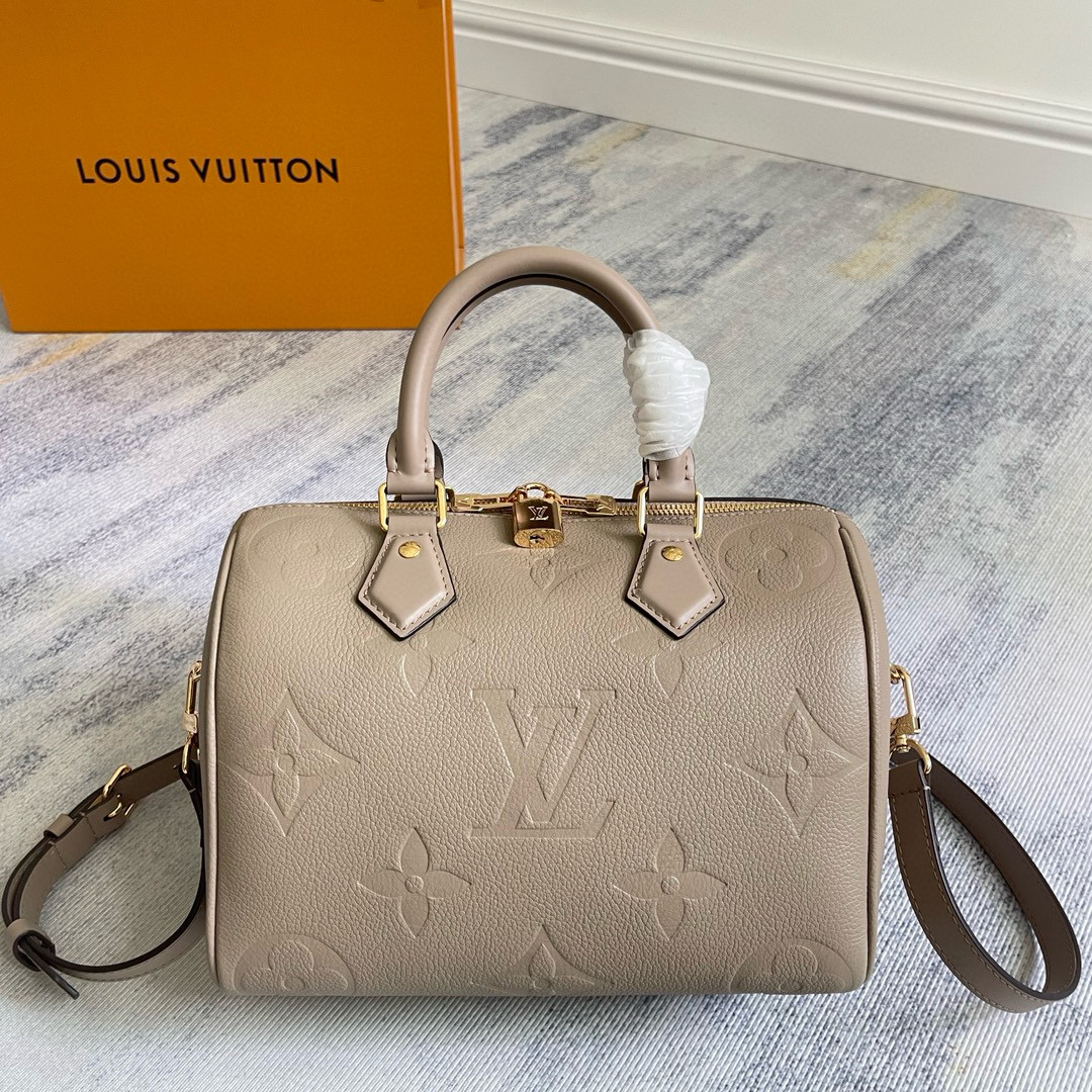 TOP version LV Speedy Bandoulière 25 Monogram Empreinte shoulder crossbody bag