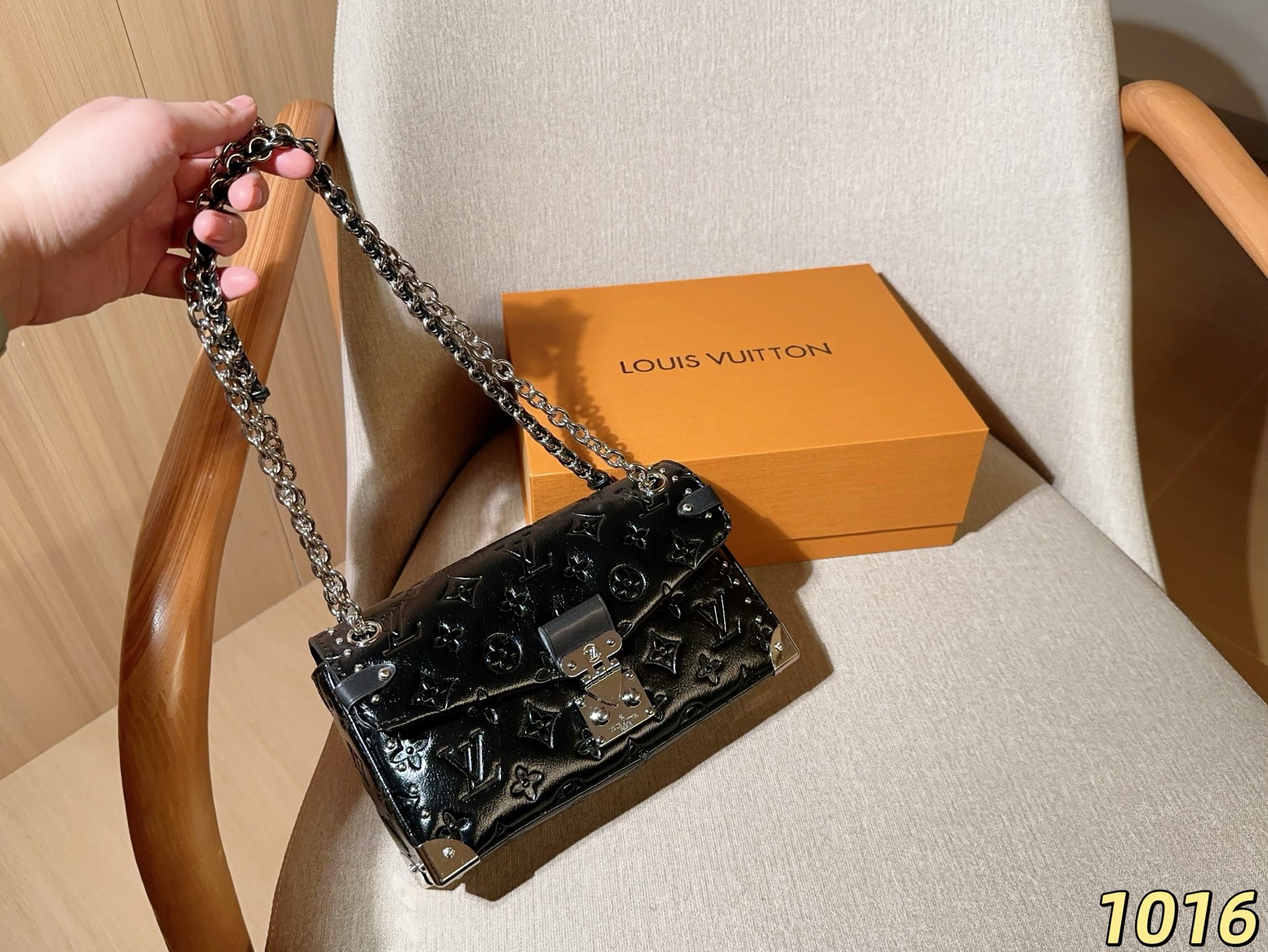 Louis Vuitton Trunkie East West chain bag