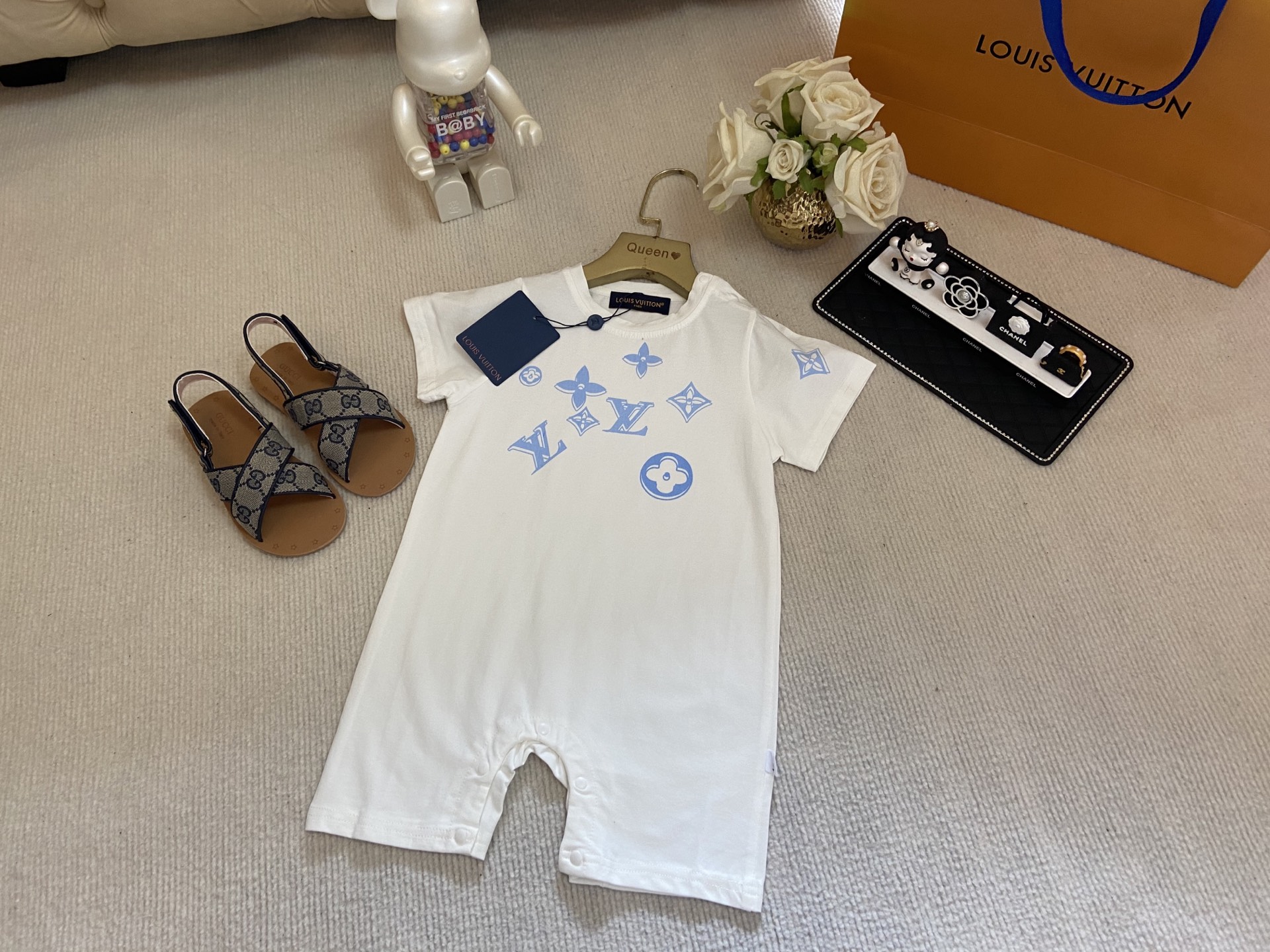 LV baby bodysuit