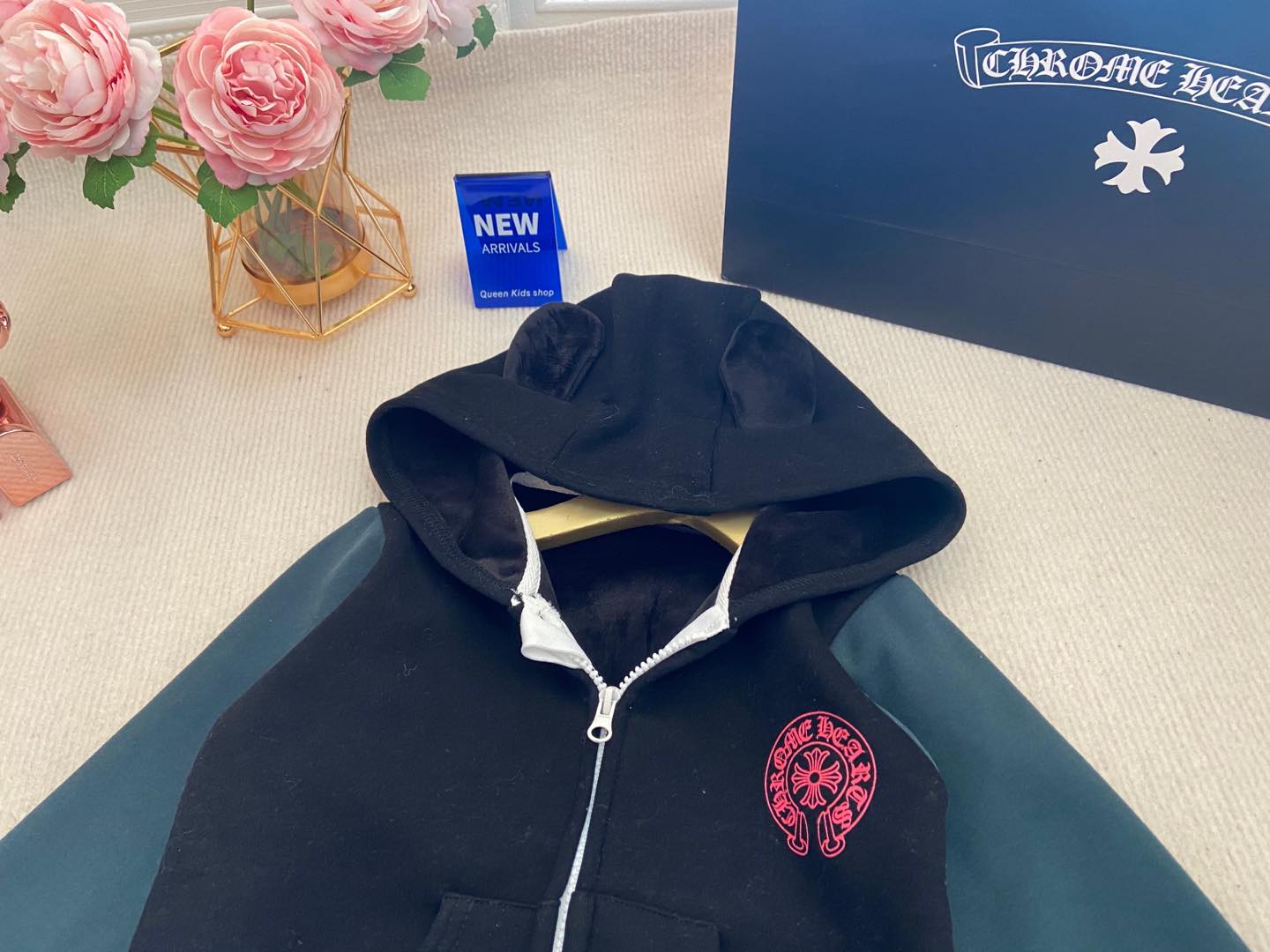 Chrome Hearts baby onesies