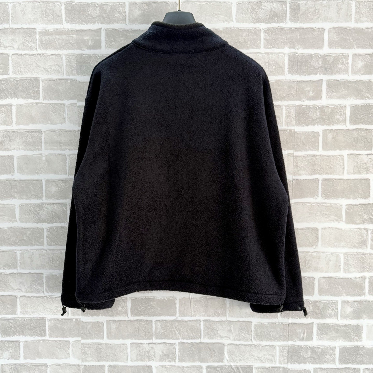 miumiu High-Neck Sweatshirt Half-Zip Fleece