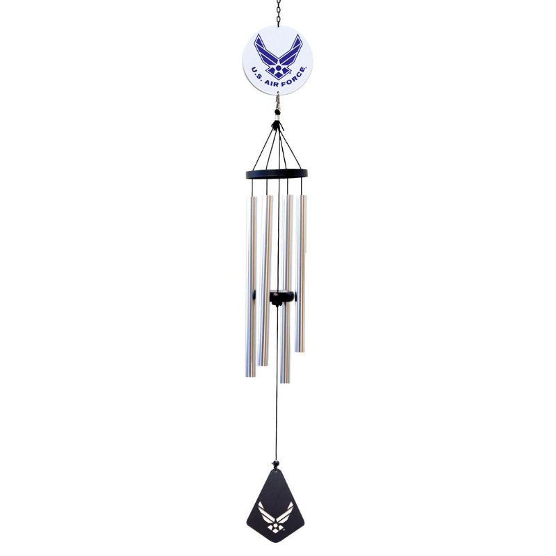 Reviews - 36 US Air Force Logo Wind Chime - frenzypride