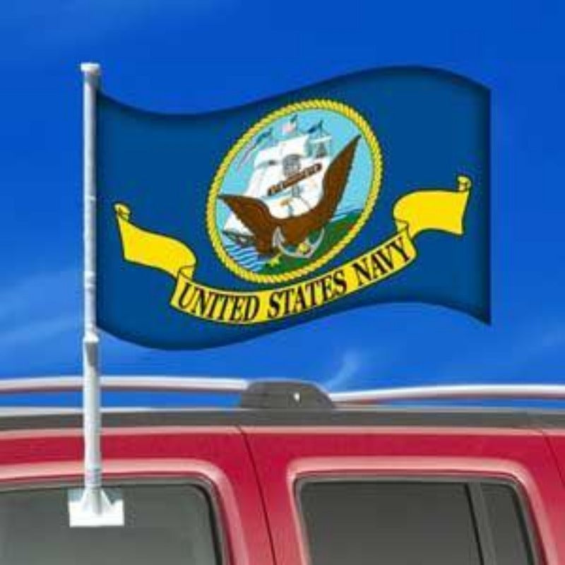 Reviews US Navy Car Flag frenzypride
