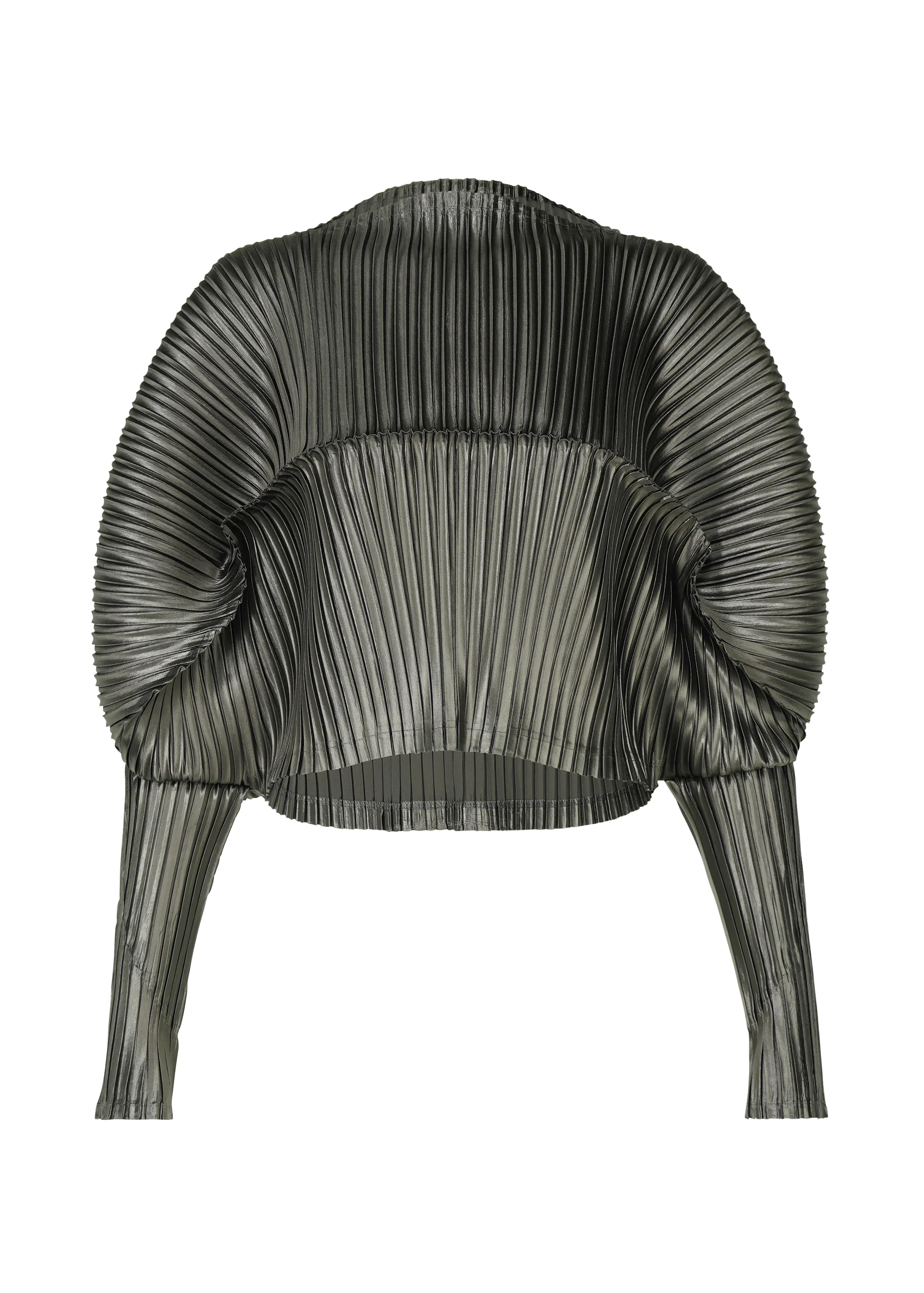 GLOSSED METAL PLEATS