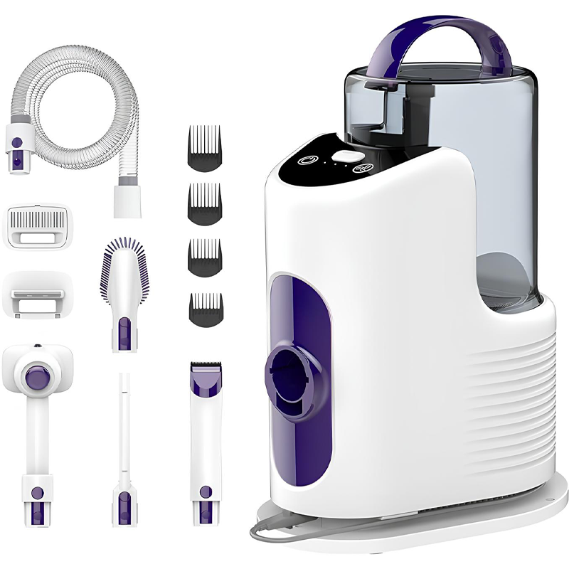 6-In-1 Vacuum Dog Grooming Kit Pet Grooming Vacuum OEM/ODM