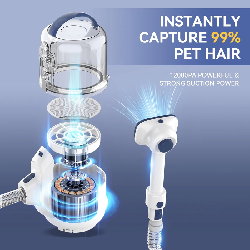 Pet Grooming Vacuum Kit Tool Pet Grooming Vacuum OEM/ODM